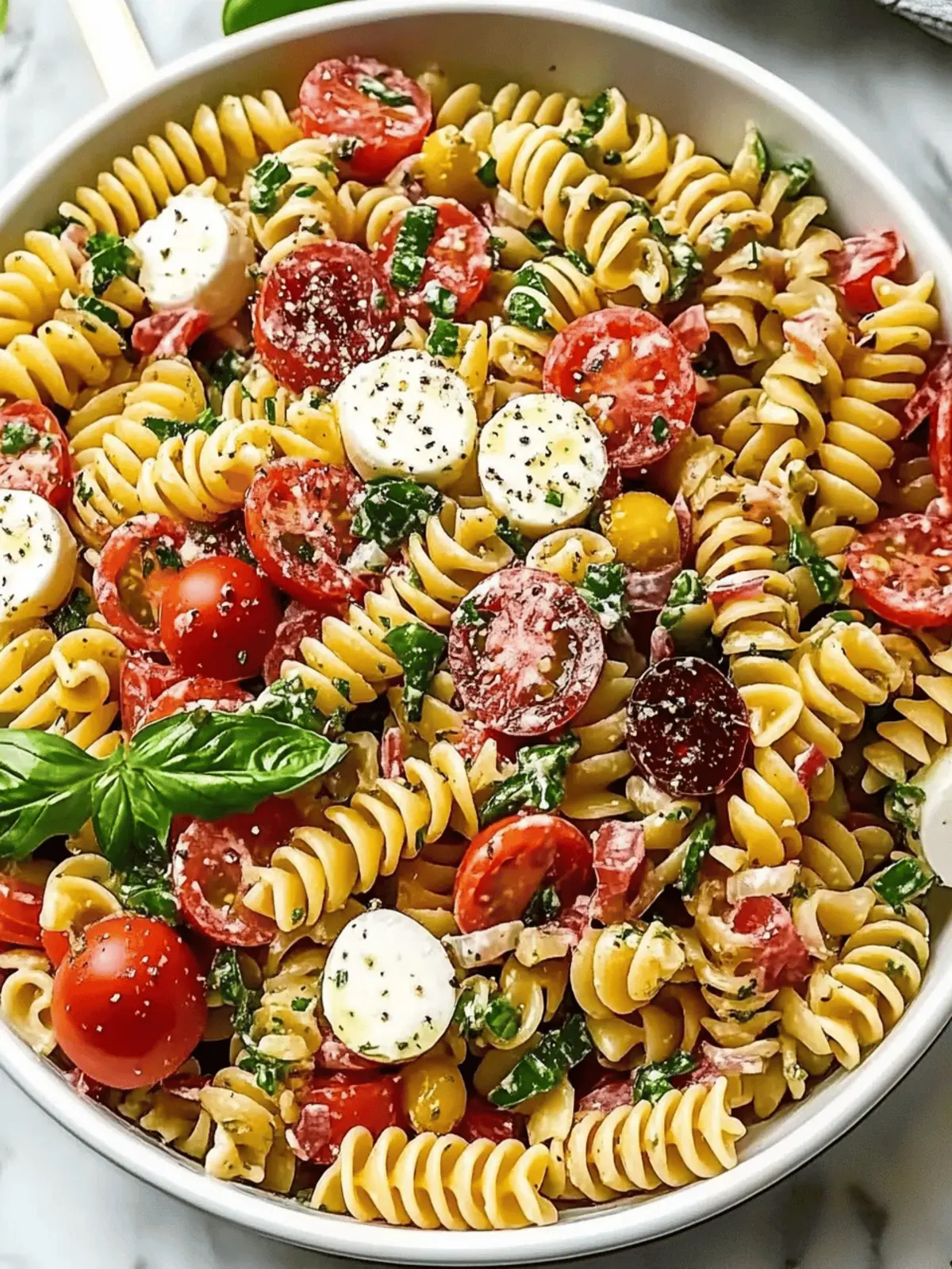 Quick Italian Pasta Salad