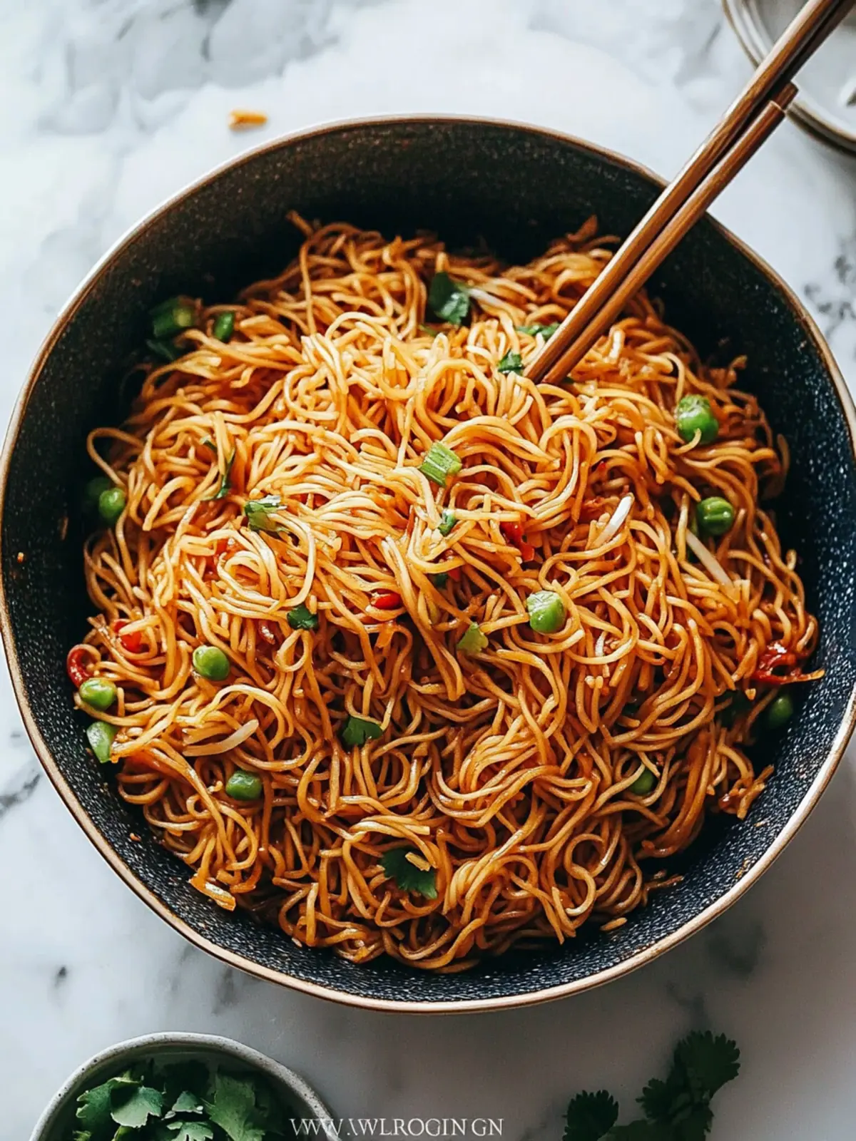 Soy Sauce Pan Fried Noodles
