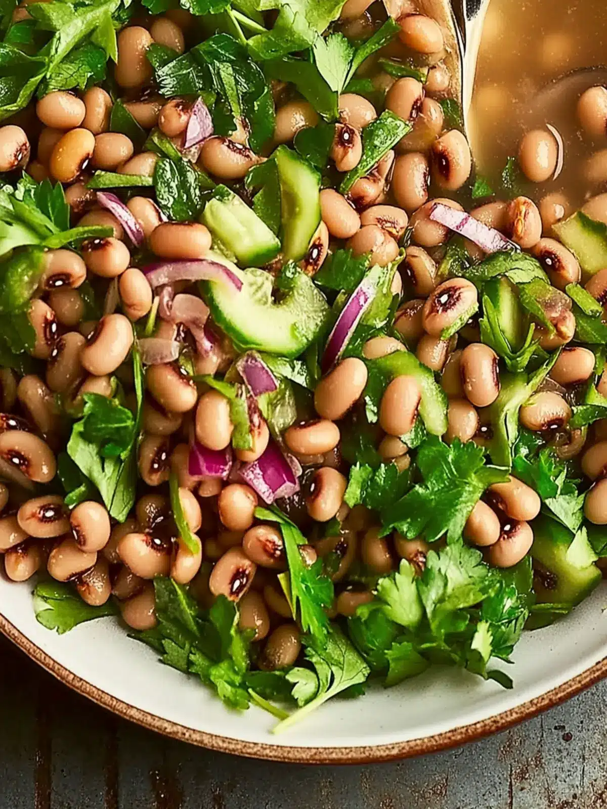 Tangy Black-Eyed Pea Salad