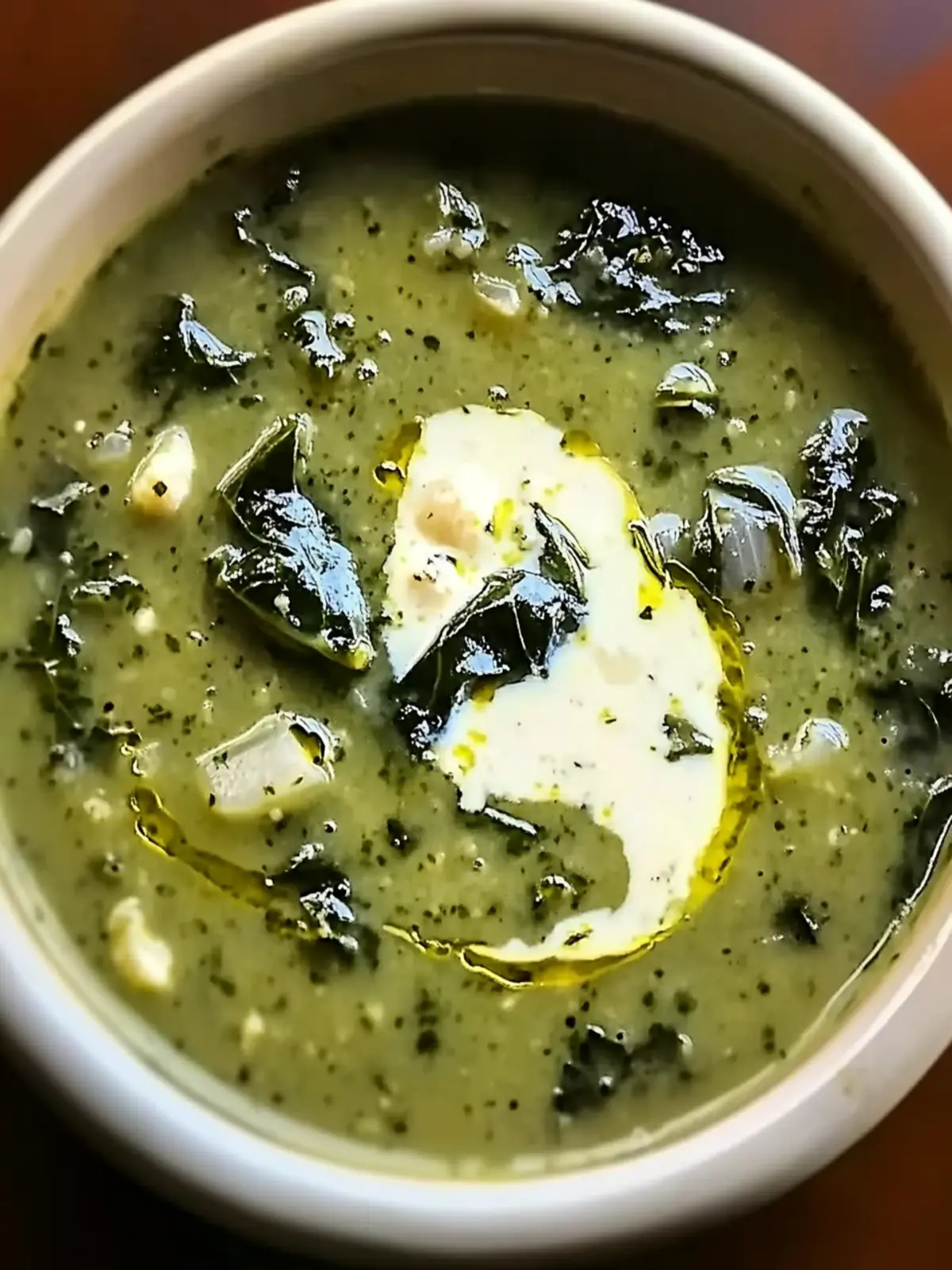 Best Cream of Collard Greens Soup