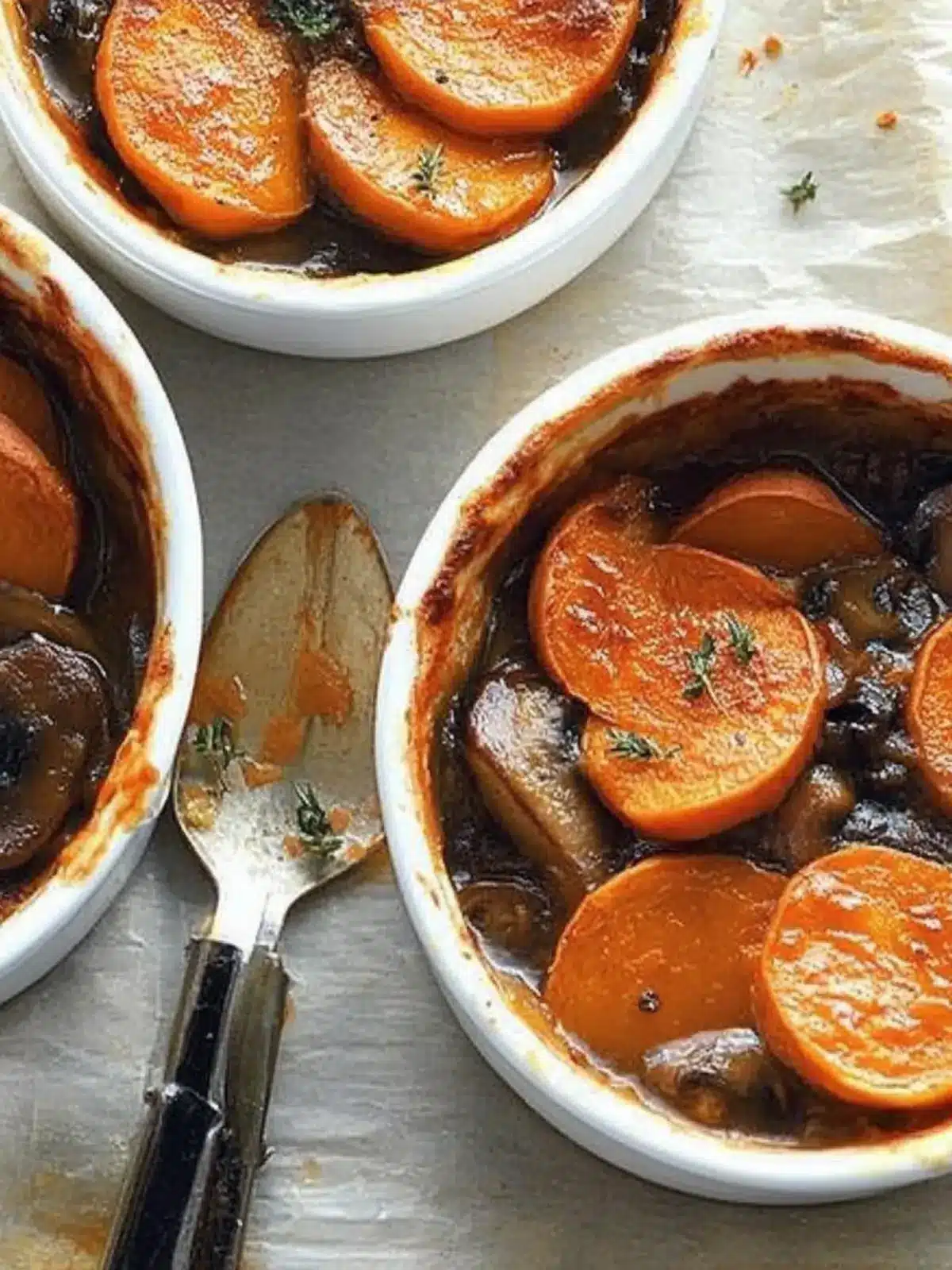 Mushroom and Sweet Potato Potpie