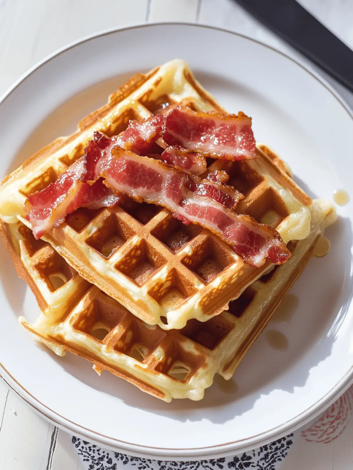 Bacon Waffles