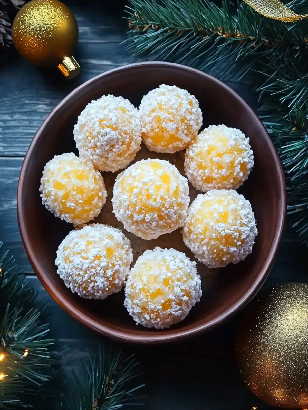 Pineapple Christmas Balls