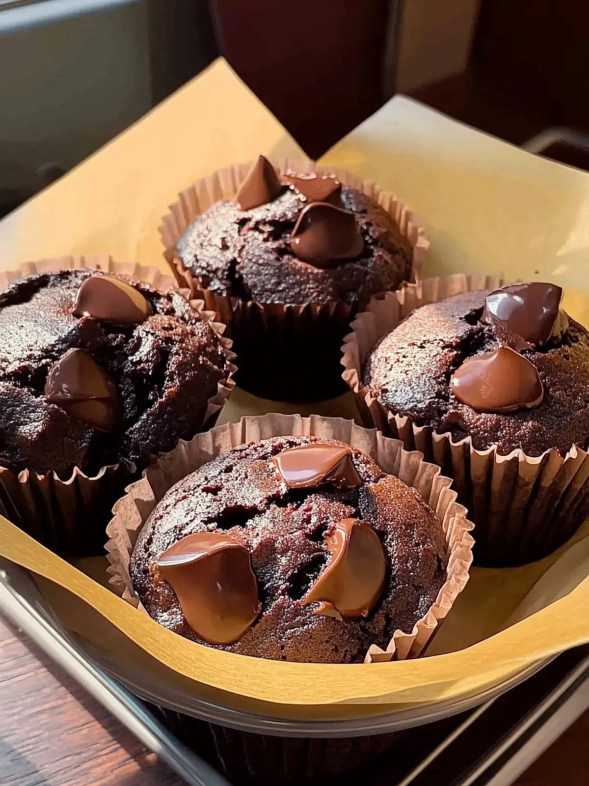 Olympic Chocolate Muffins