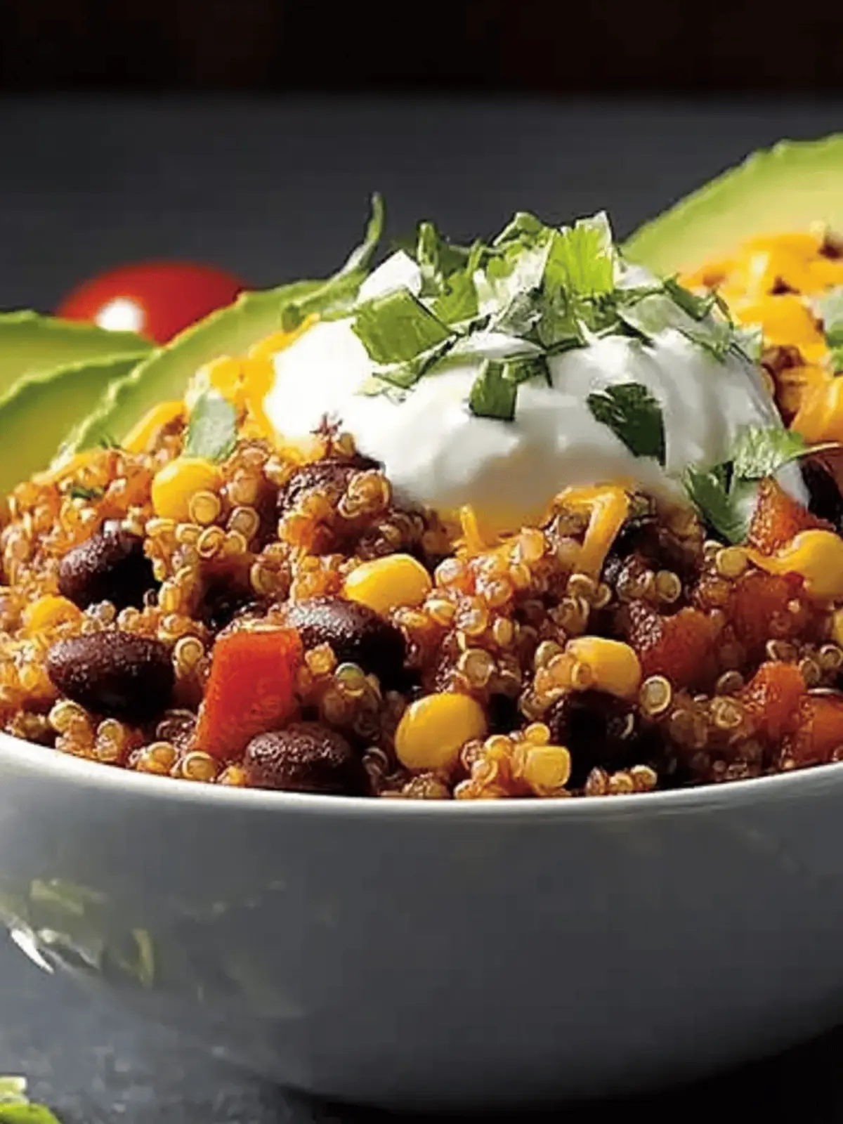 Slow-Cooker Quinoa Chili