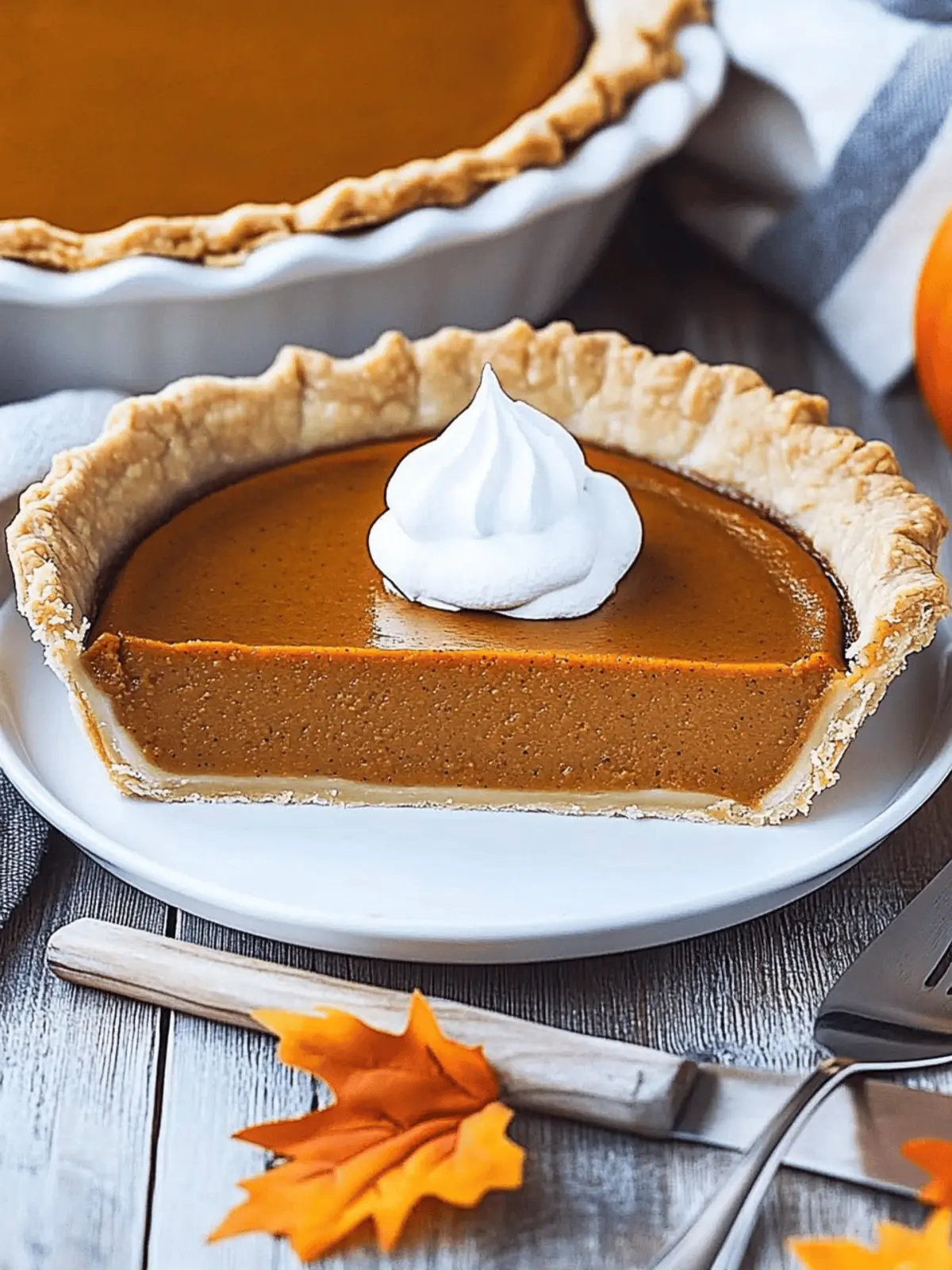 Perfect Crustless Pumpkin Pie