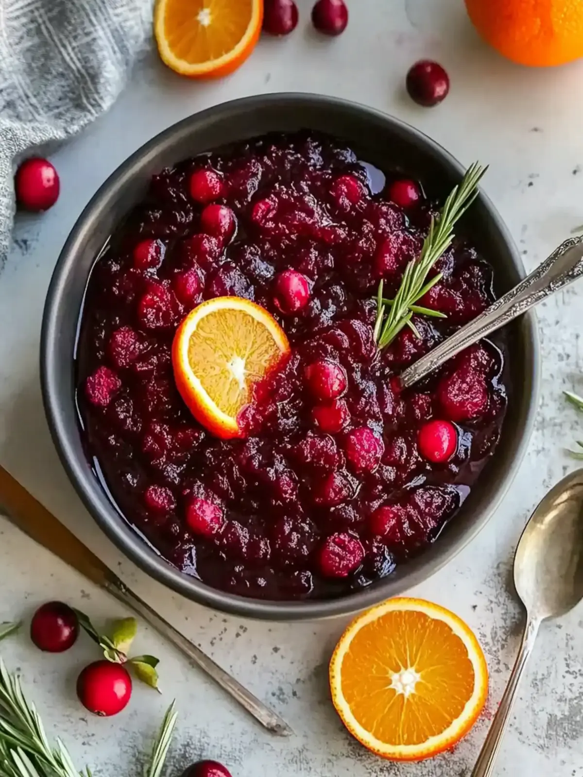 Cranberry Orange Sauce