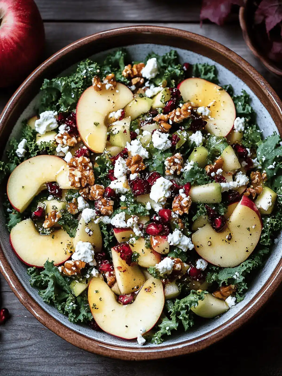 Delicious Autumn Harvest Honeycrisp Apple and Feta Salad 3 Autumn Harvest Honeycrisp Apple and Feta Salad