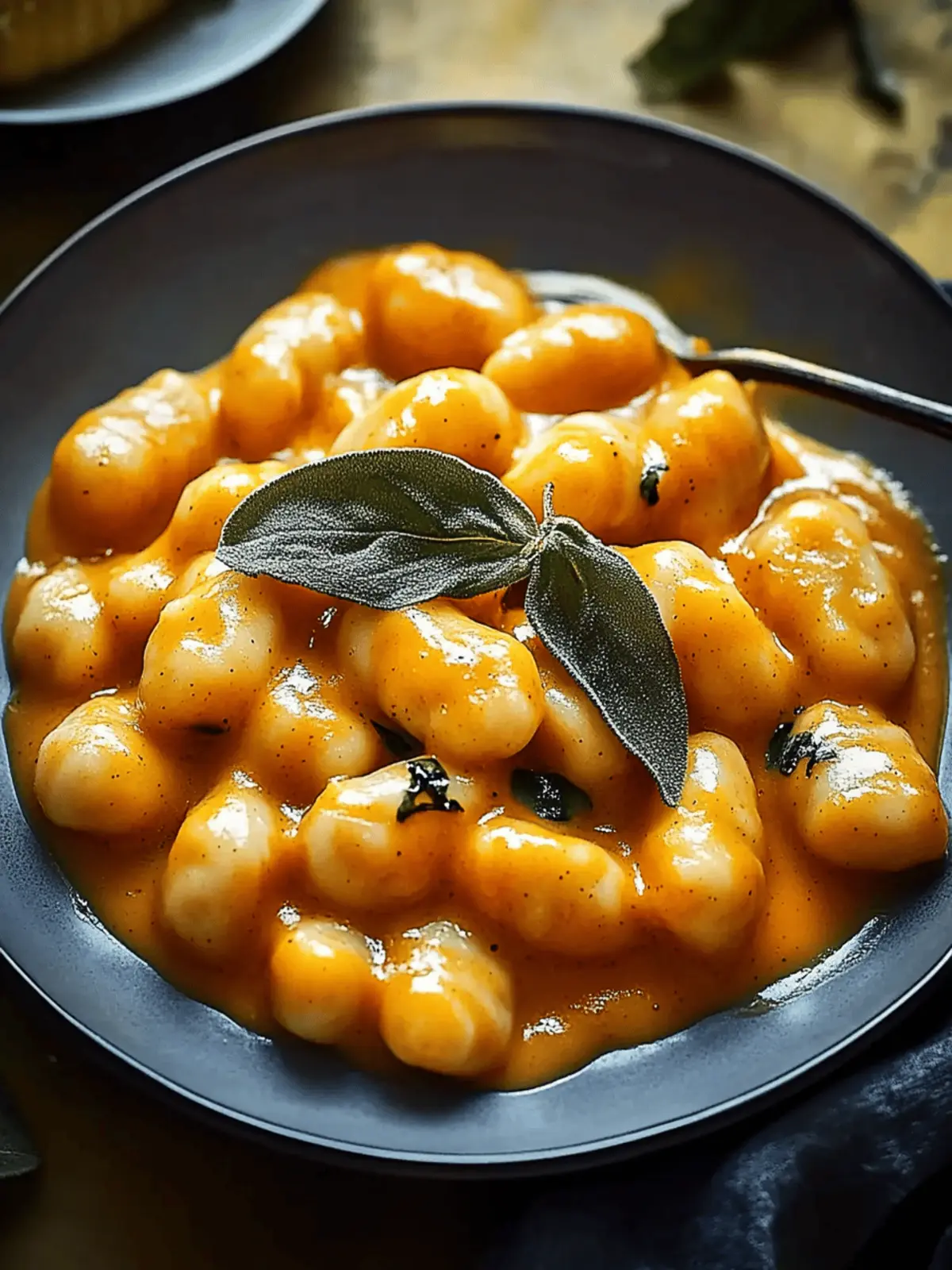 Creamy Pumpkin Gnocchi Delight