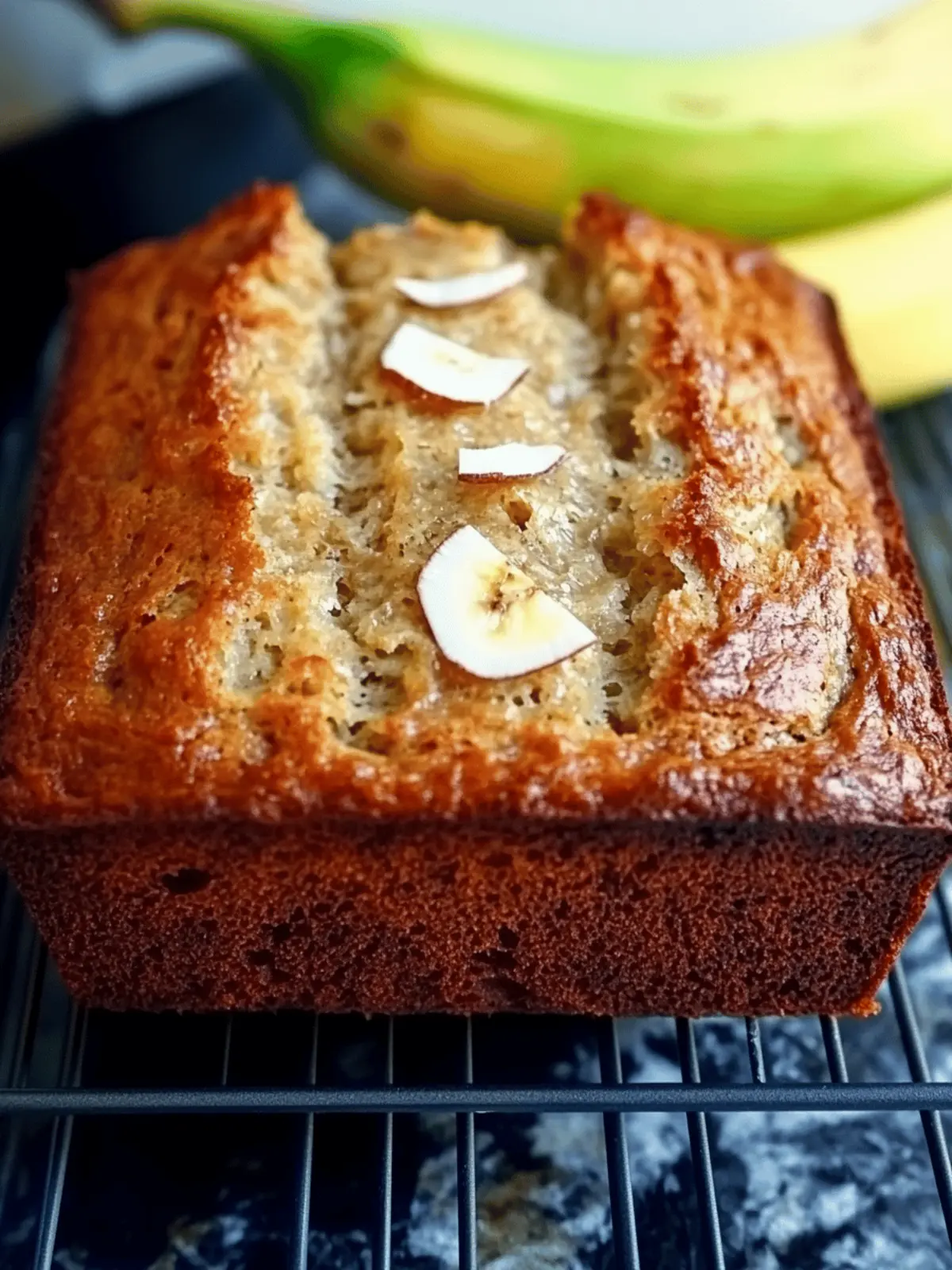Delicious Coconut Banana Bread That Will Brighten Your Day 3 Coconut Banana Bread