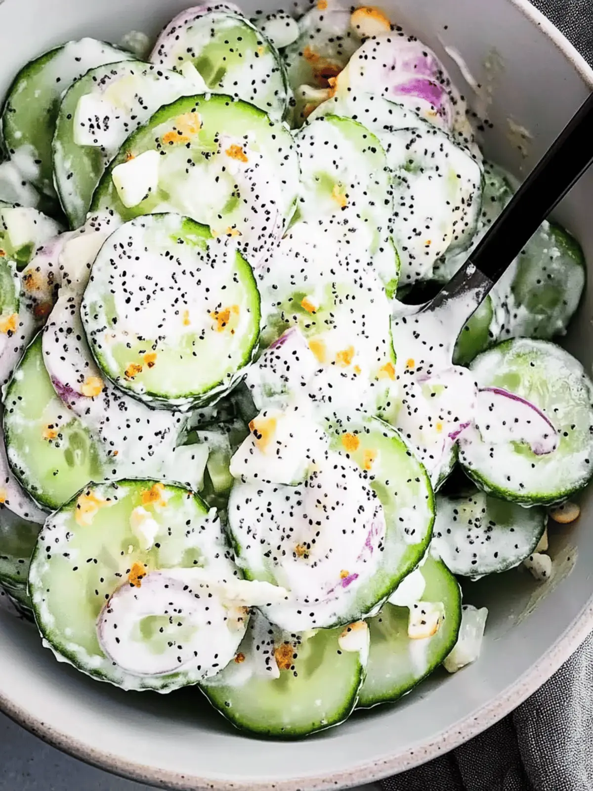 Cucumber Everything Bagel Salad for a Refreshing Summer Meal 2 Cucumber Everything Bagel Salad