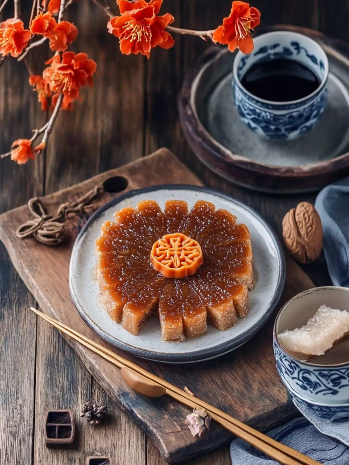 Nian Gao (Chinese New Year Sweet Rice Cake)