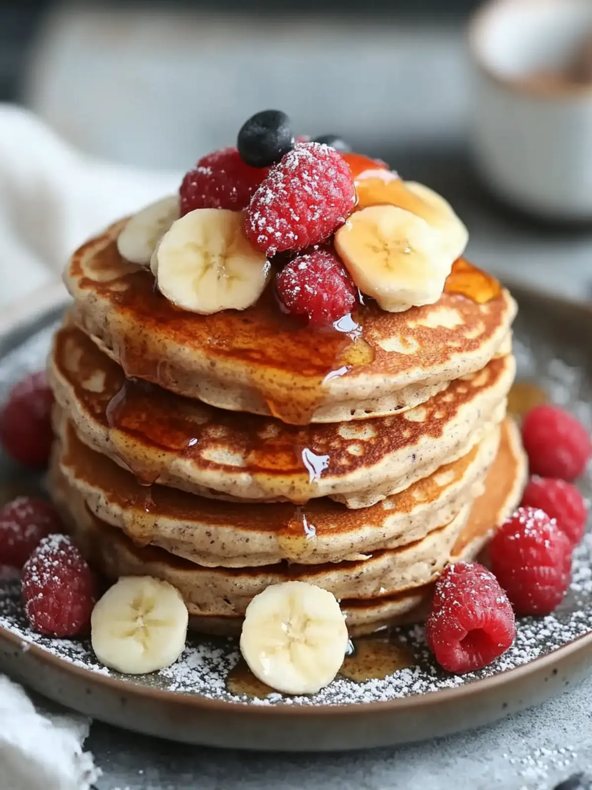 Oatmeal Pancakes with Protein Powder