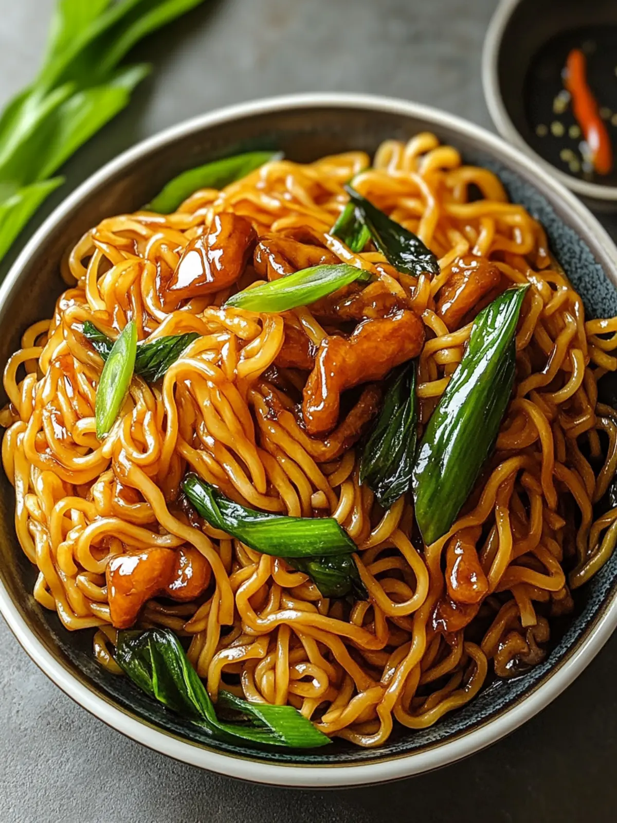 SAVORY SHANGHAI FRIED NOODLES