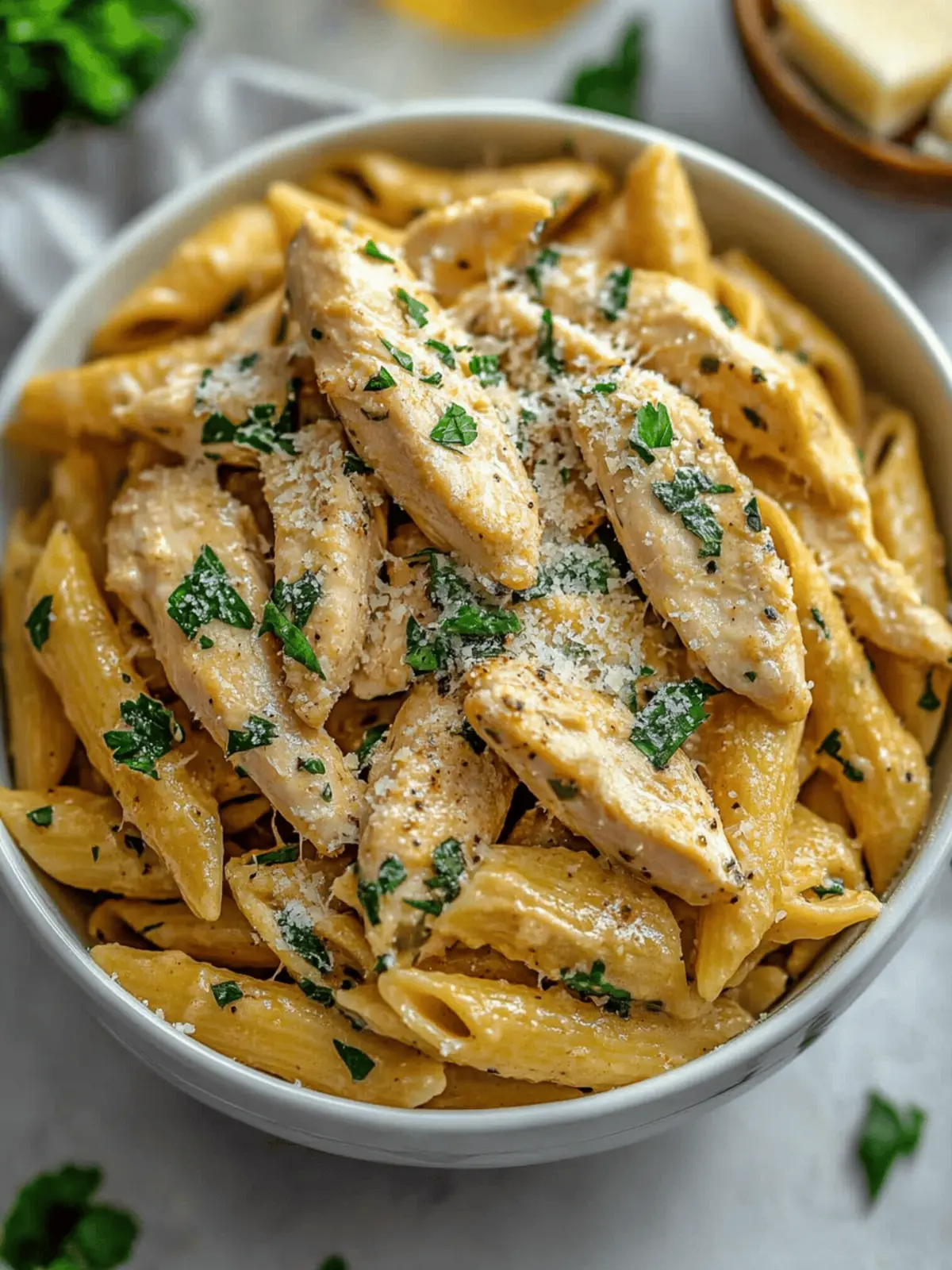 Healthy Garlic Parmesan Chicken Pasta for Guilt-Free Indulgence 4 Healthy Garlic Parmesan Chicken Pasta