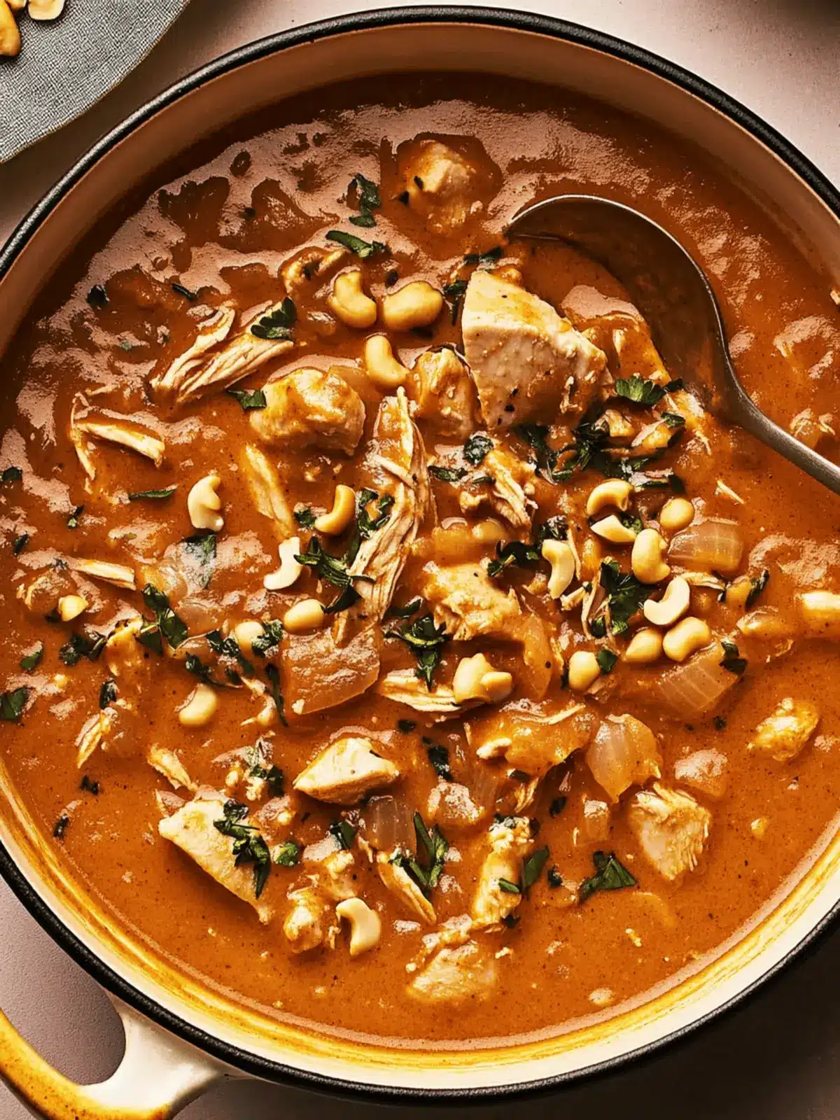West African-Inspired Chicken & Peanut Stew