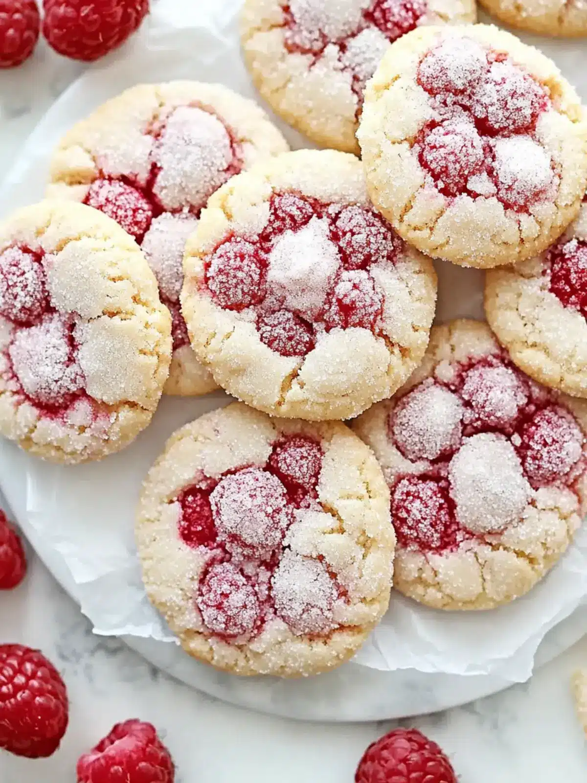 Raspberry Sugar Cookies