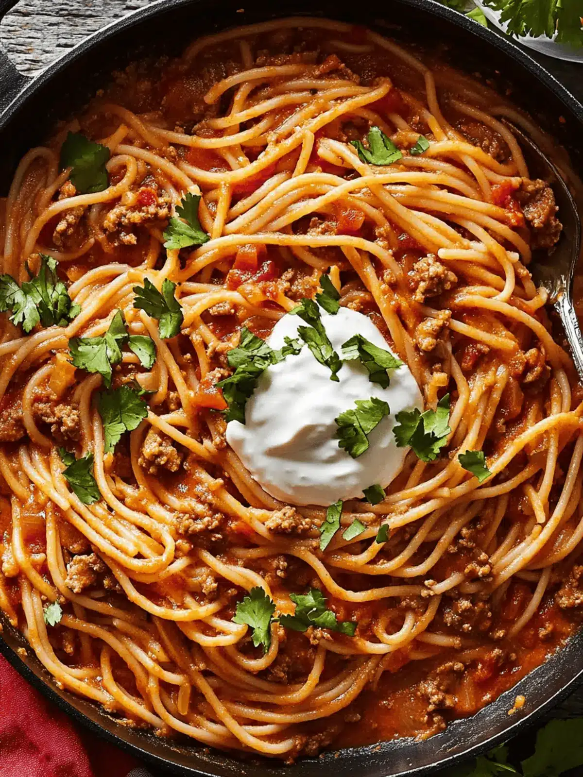 Taco Spaghetti
