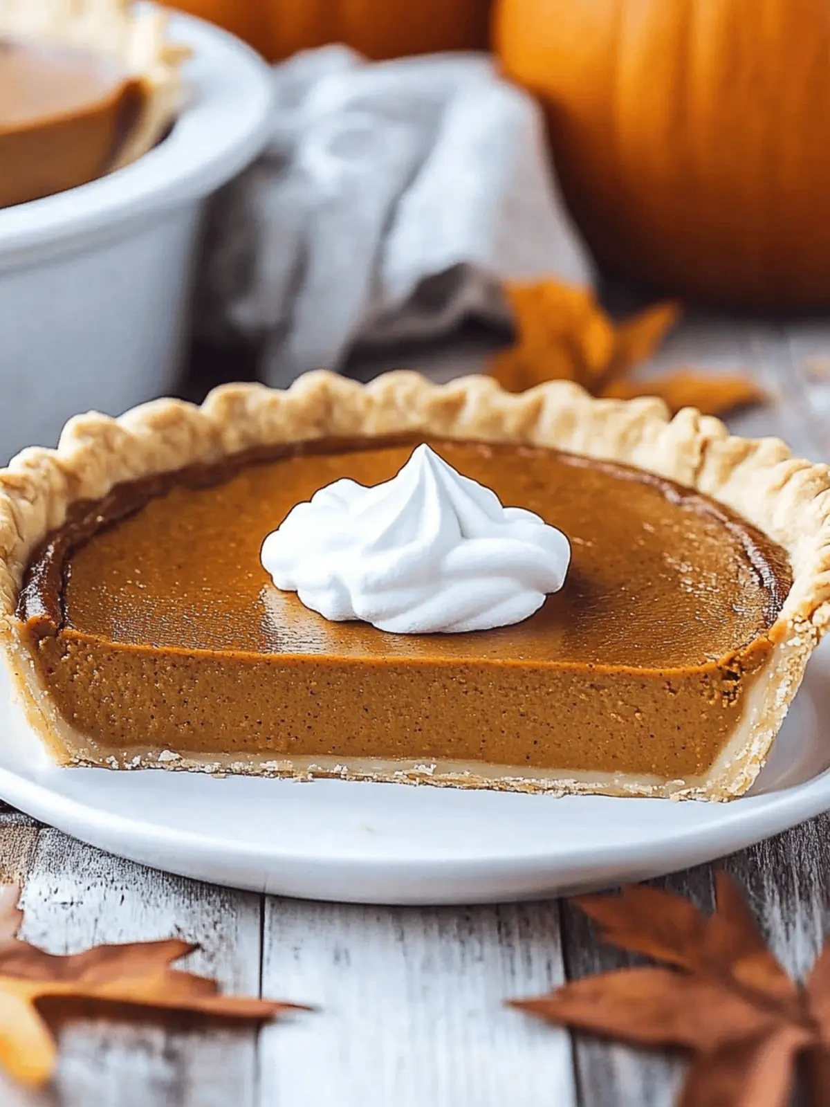 Perfect Crustless Pumpkin Pie