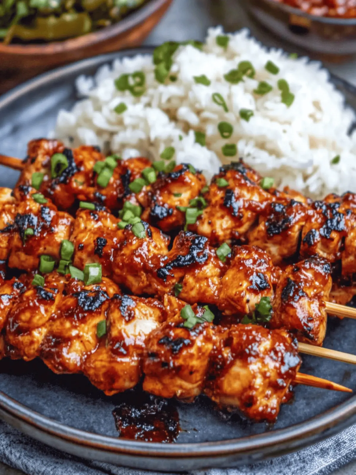 Savory Korean BBQ Chicken Skewers for a Flavor Explosion 3 Korean BBQ Chicken Skewers