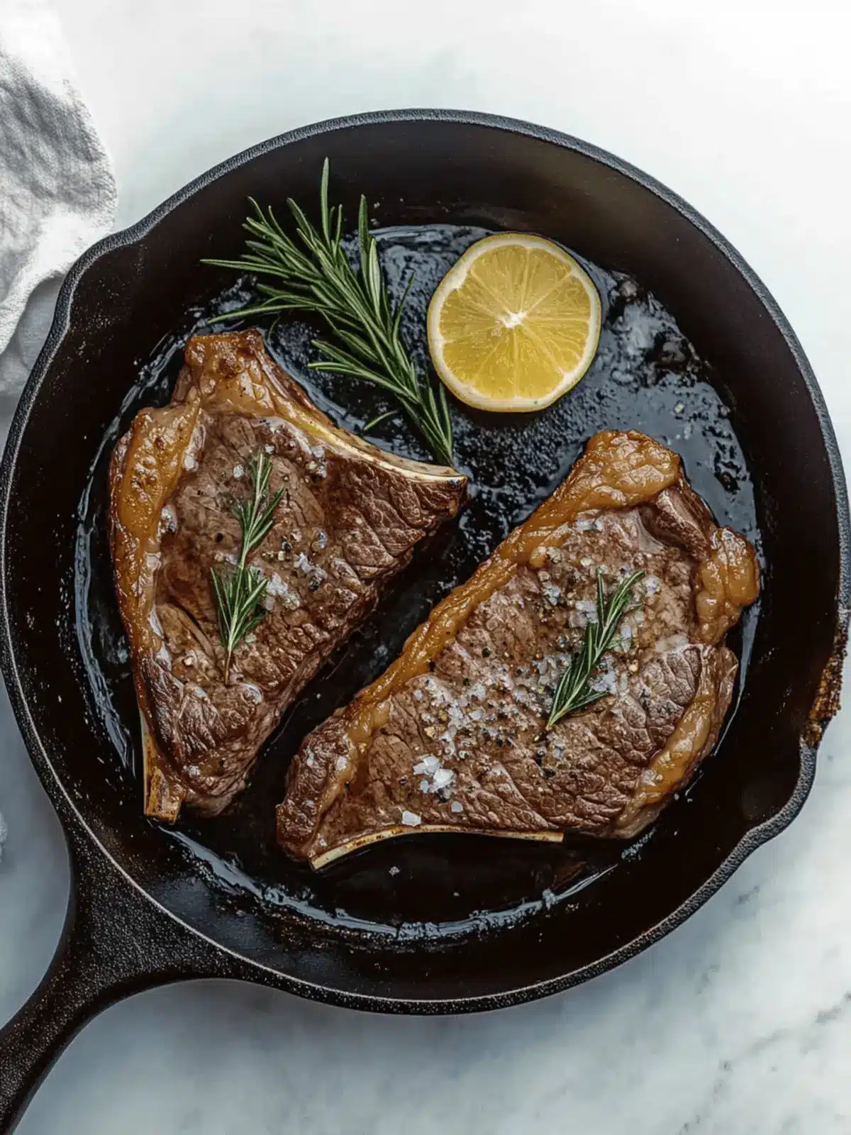 Cast Iron Skillet Steak