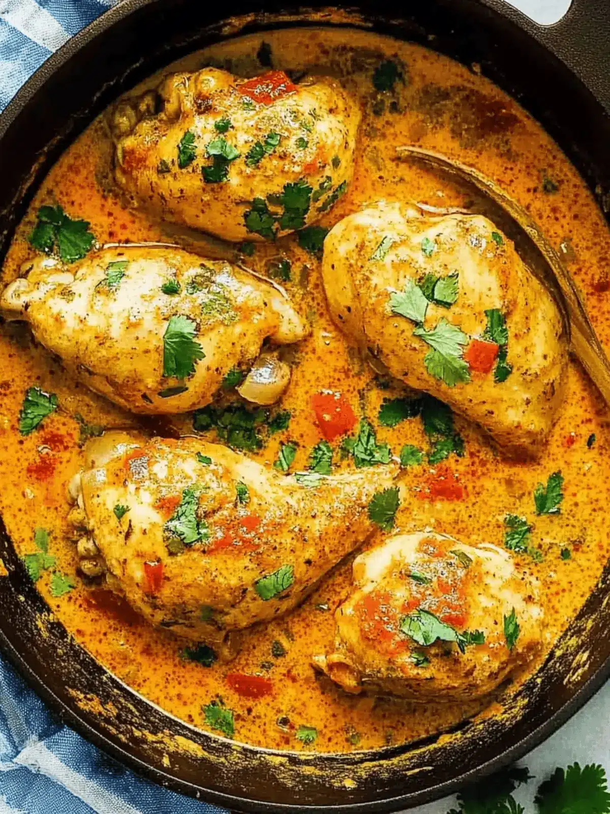 Spicy Brazilian Coconut Chicken