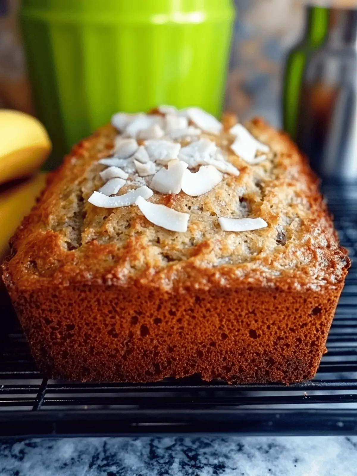 Delicious Coconut Banana Bread That Will Brighten Your Day 2 Coconut Banana Bread