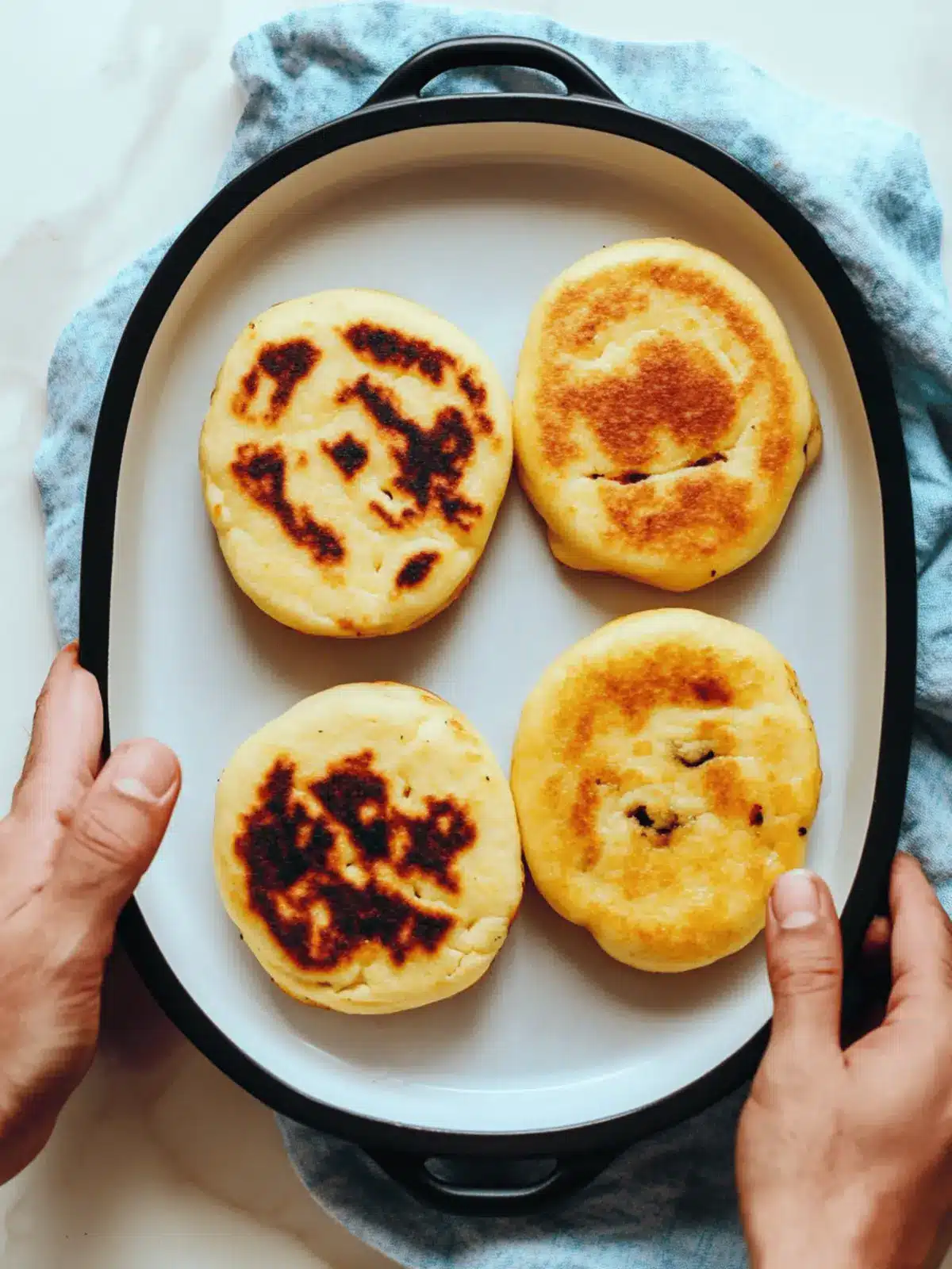 How to Make Arepas (3 Ingredients!)