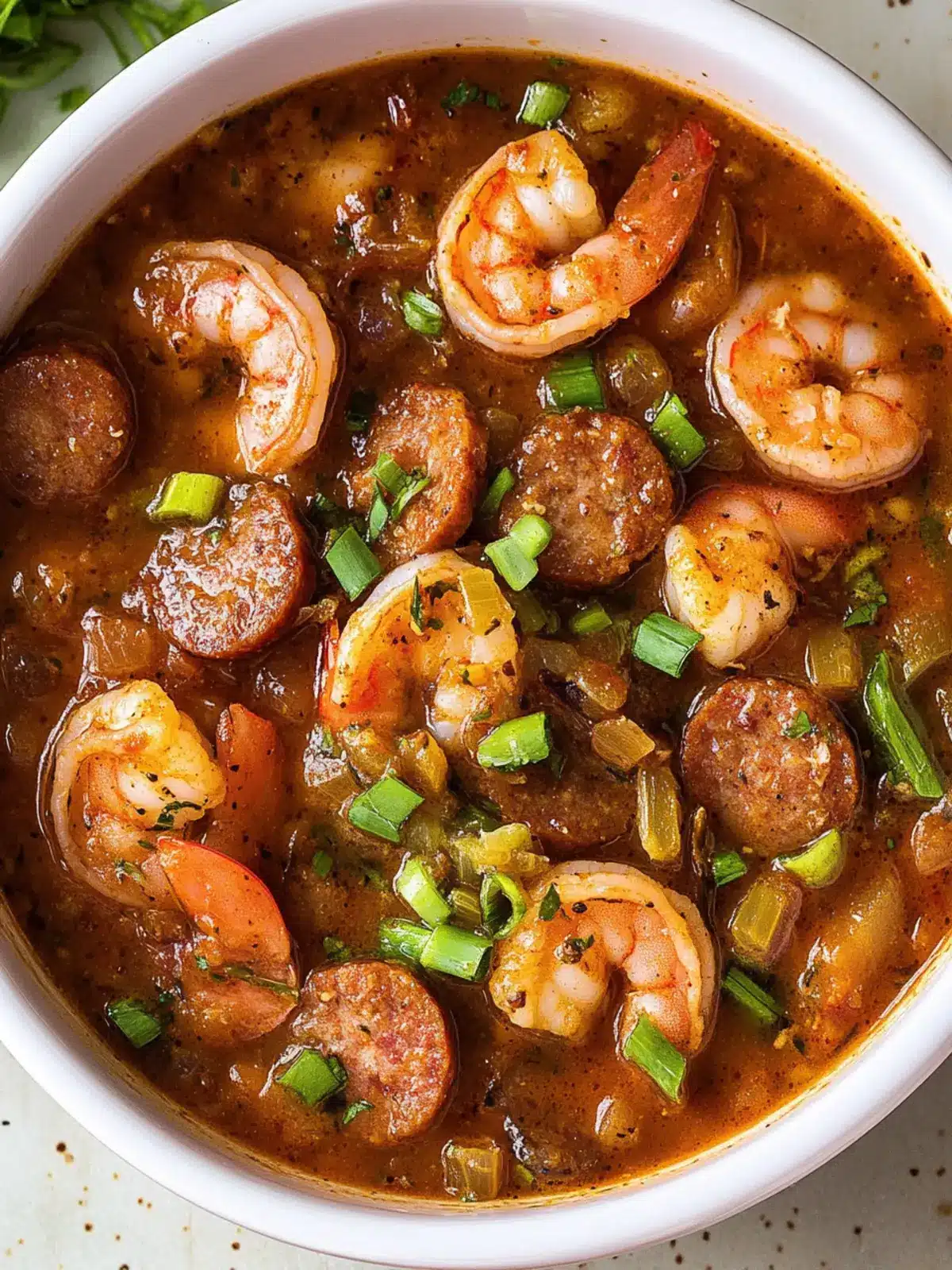 Savory Shrimp & Sausage Gumbo for Heartwarming Gatherings 3 Shrimp & Sausage Gumbo