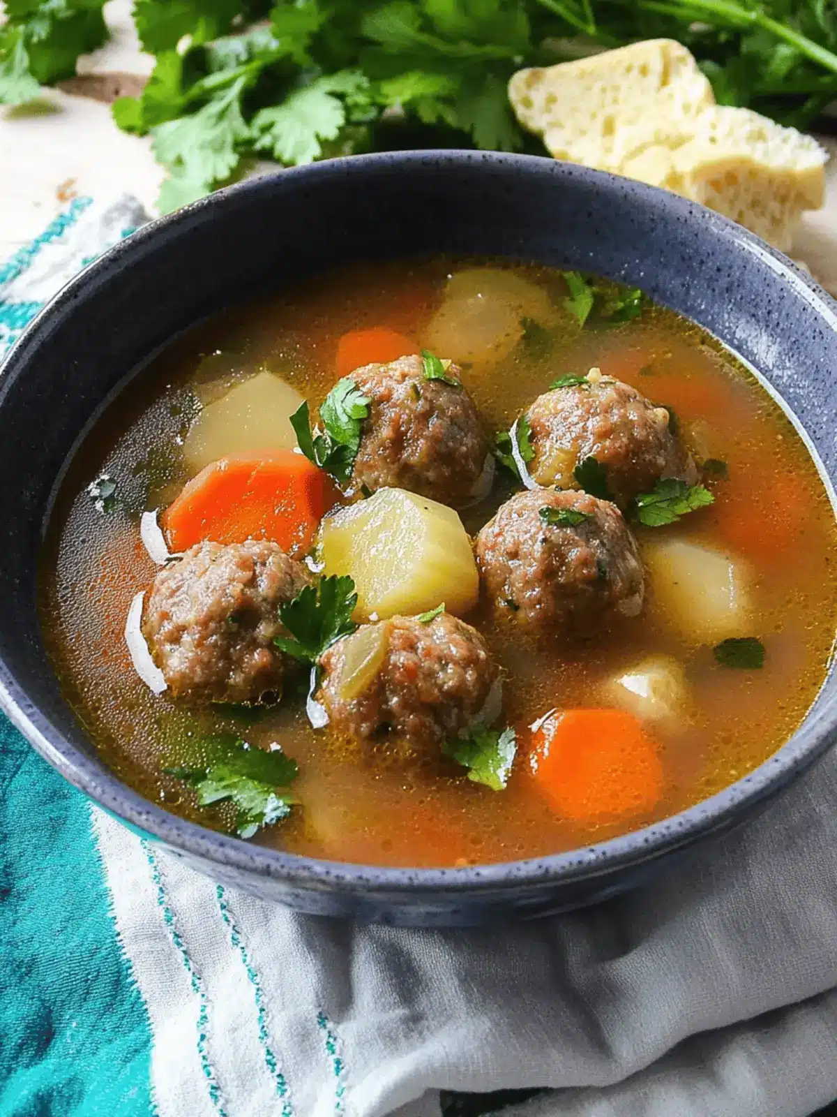 Comforting Caldo de Alb ³ndigas: Your New Favorite Soup Recipe 2 Caldo de Alb ³ndigas (Mexican Meatball Soup)