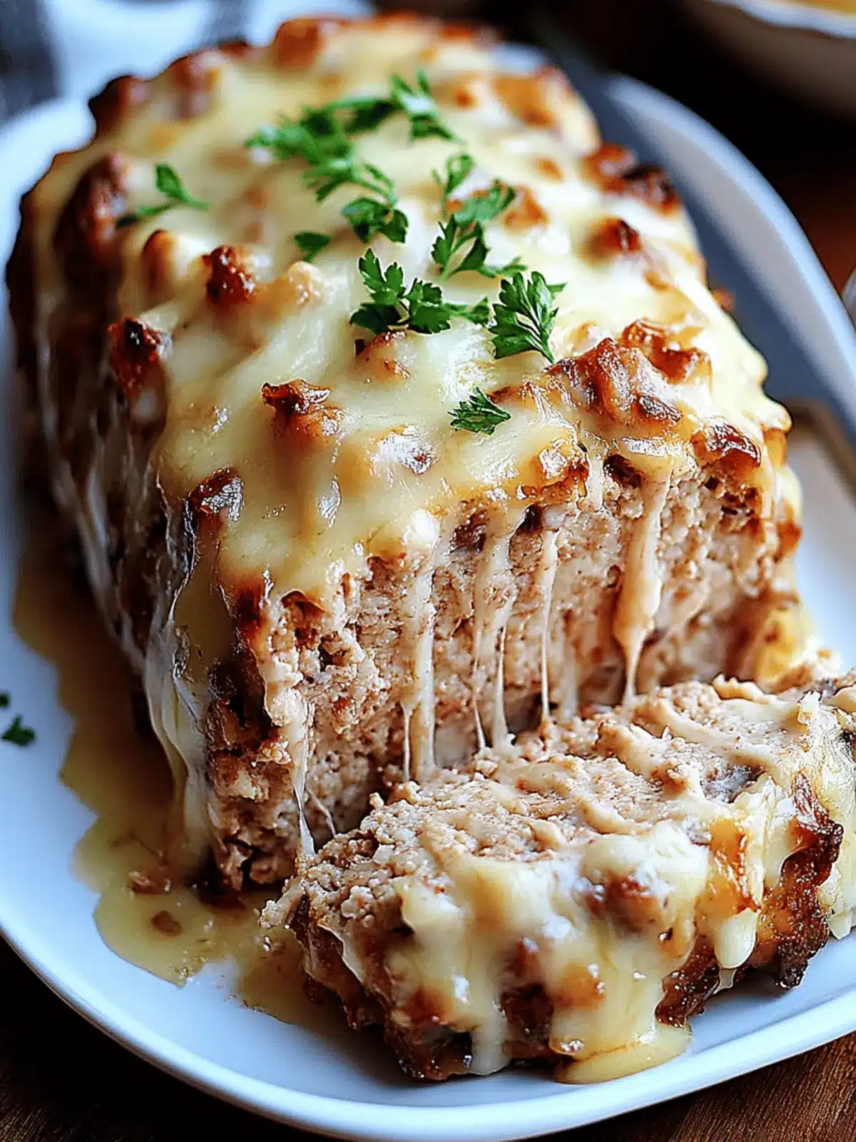 Chicken Cordon Bleu Meatloaf: Comfort Food with a Twist 3 Chicken Cordon Bleu Meatloaf