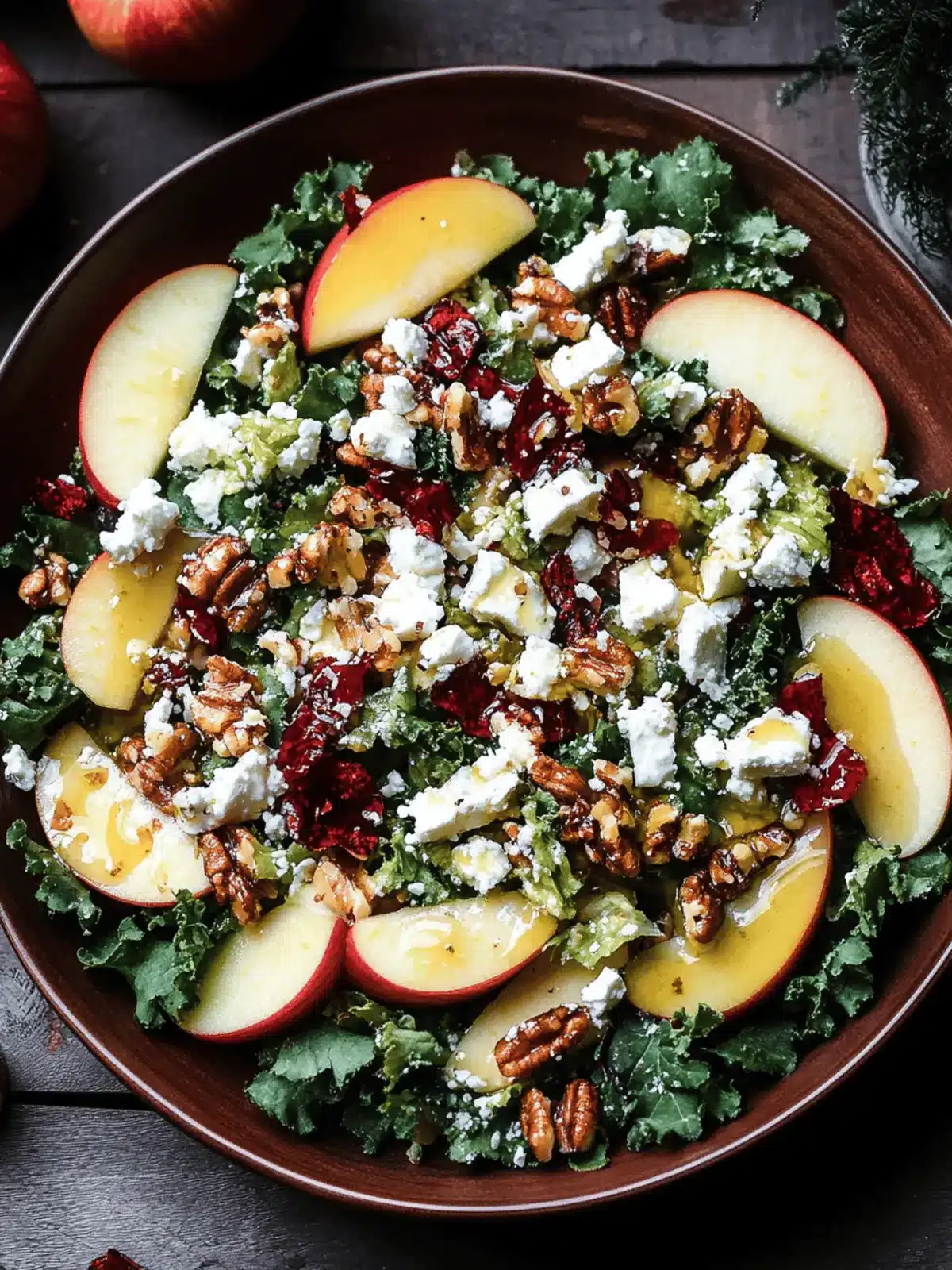 Delicious Autumn Harvest Honeycrisp Apple and Feta Salad 4 Autumn Harvest Honeycrisp Apple and Feta Salad