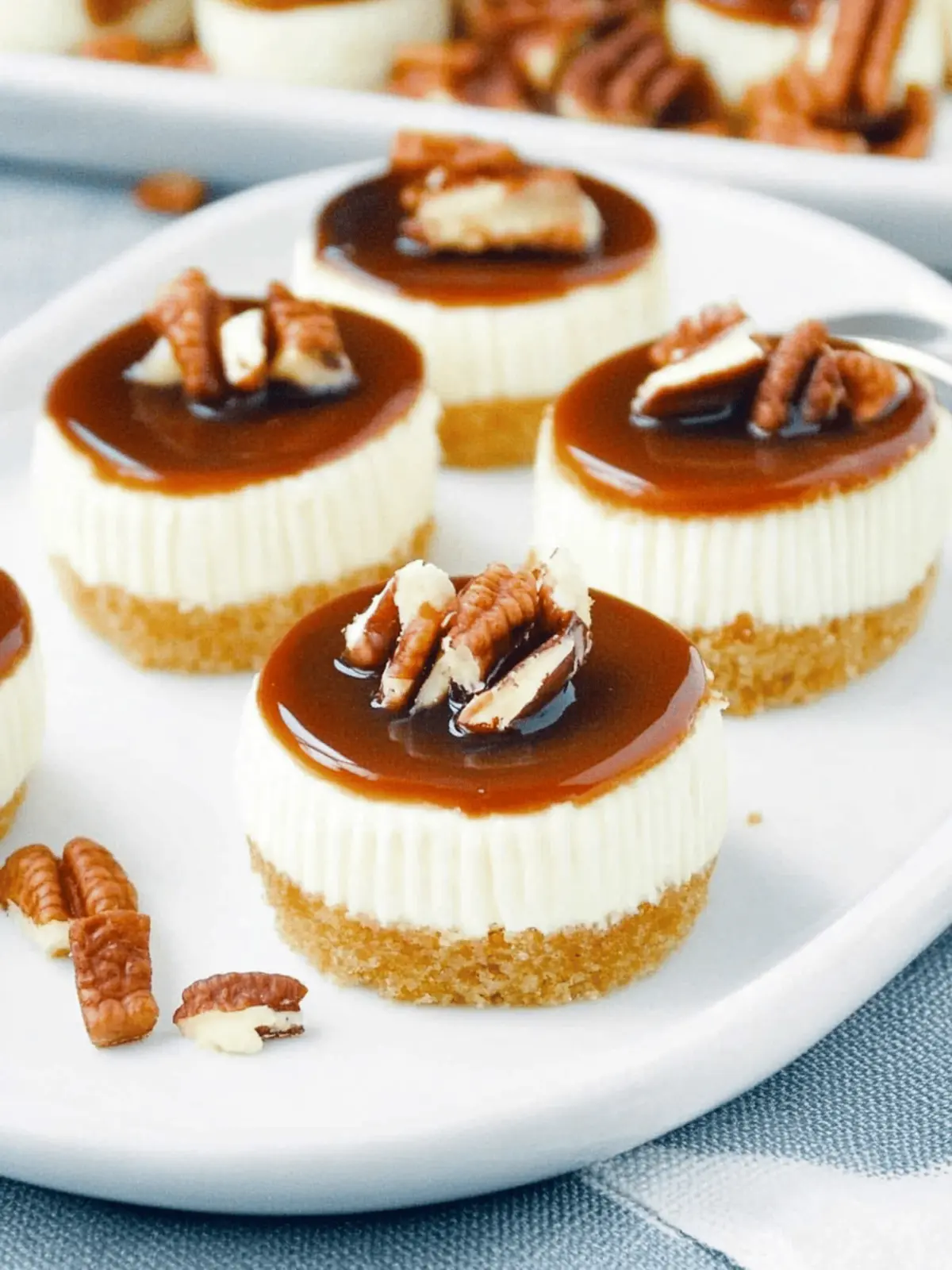 Best Mini Turtle Cheesecakes Recipe For Dessert Lovers