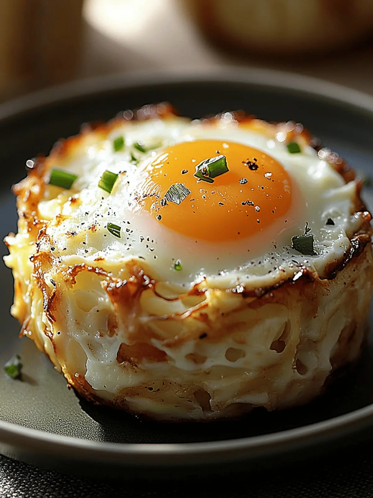 Baked Eggs Napoleon
