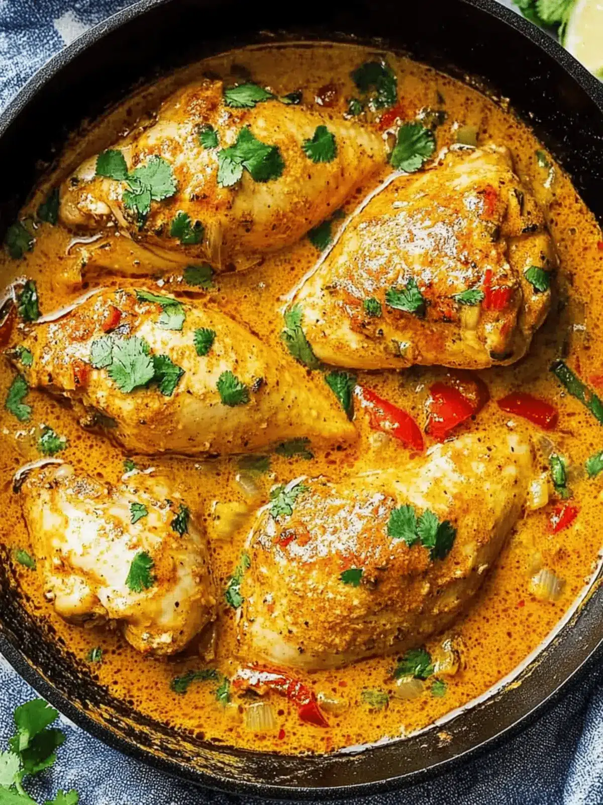 Spicy Brazilian Coconut Chicken