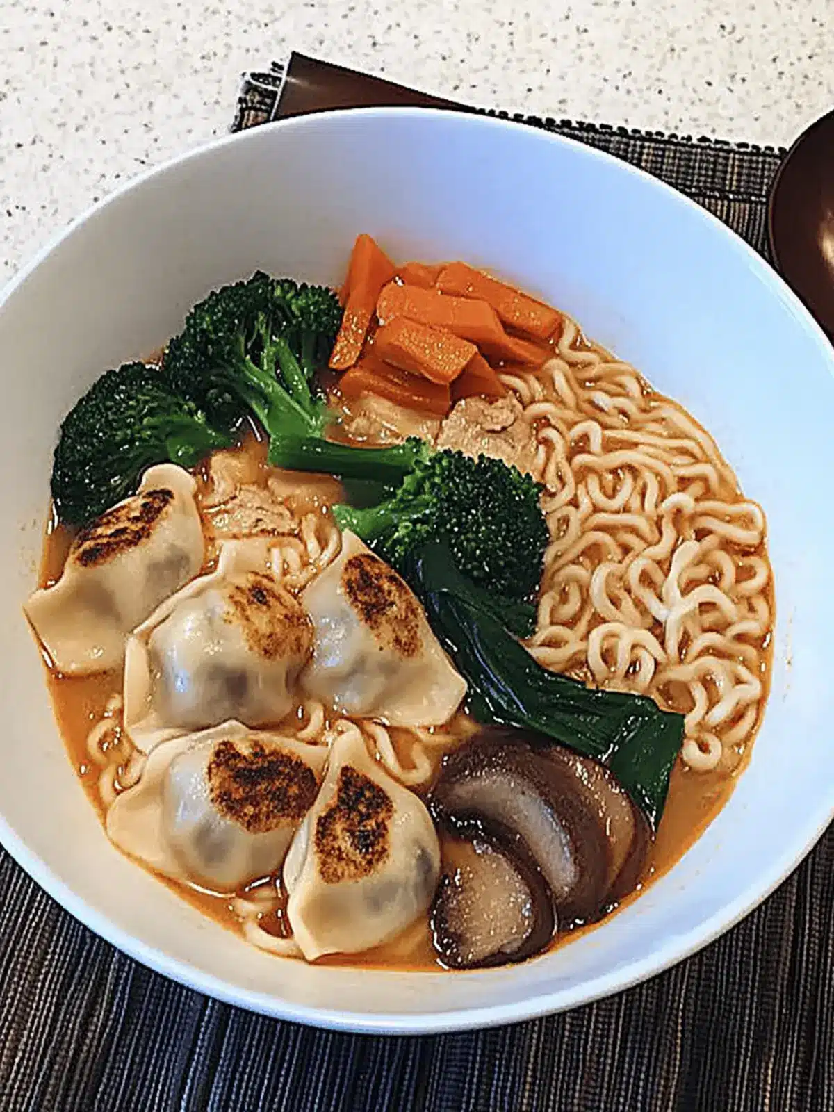 Dumpling Ramen Bowl
