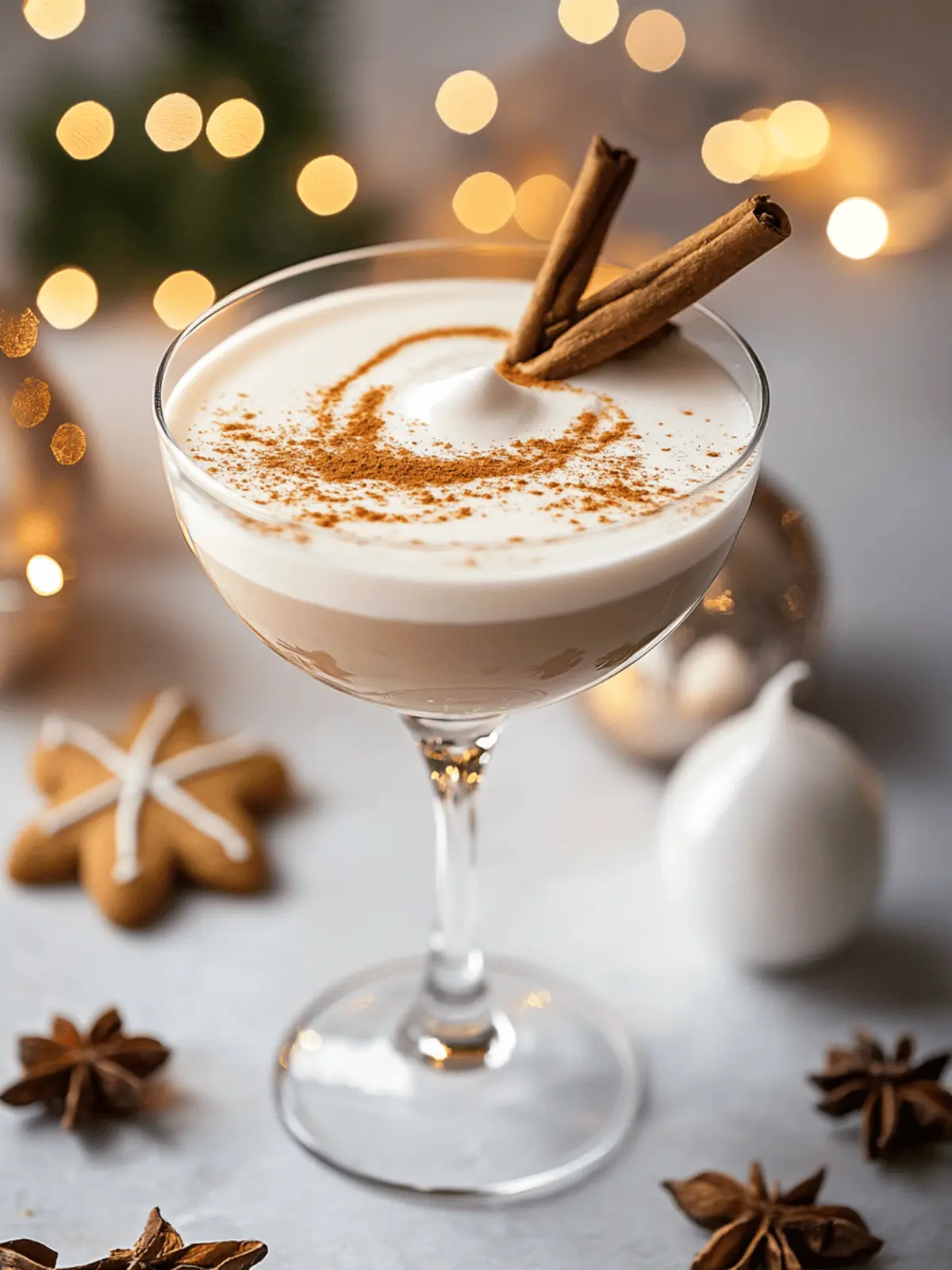 Gingerbread Martini