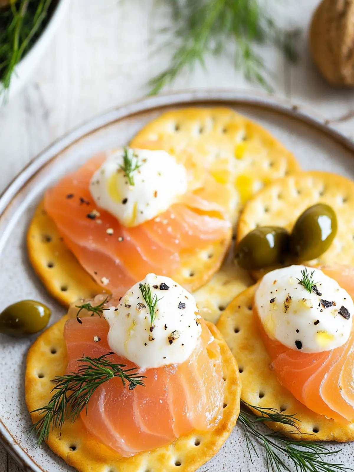 Effortless Smoked Salmon Crackers for Stunning Parties 4 Smoked Salmon Crackers