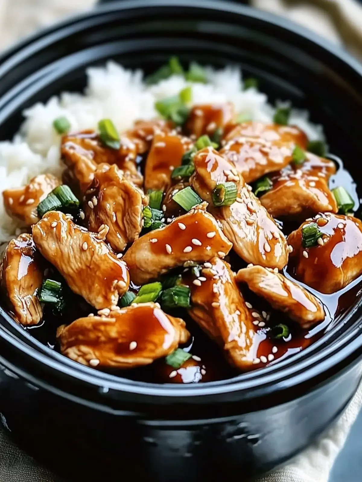 Crockpot Teriyaki Chicken