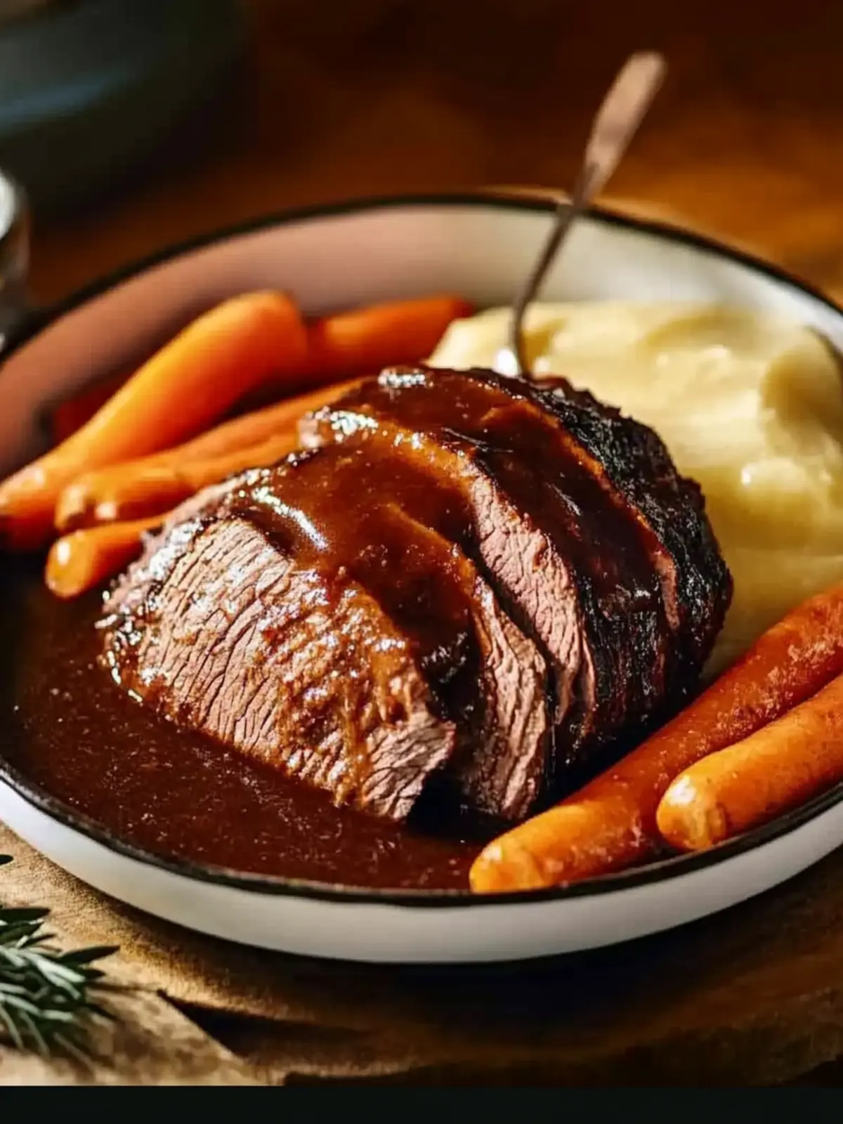 Classic Pot Roast with Gravy