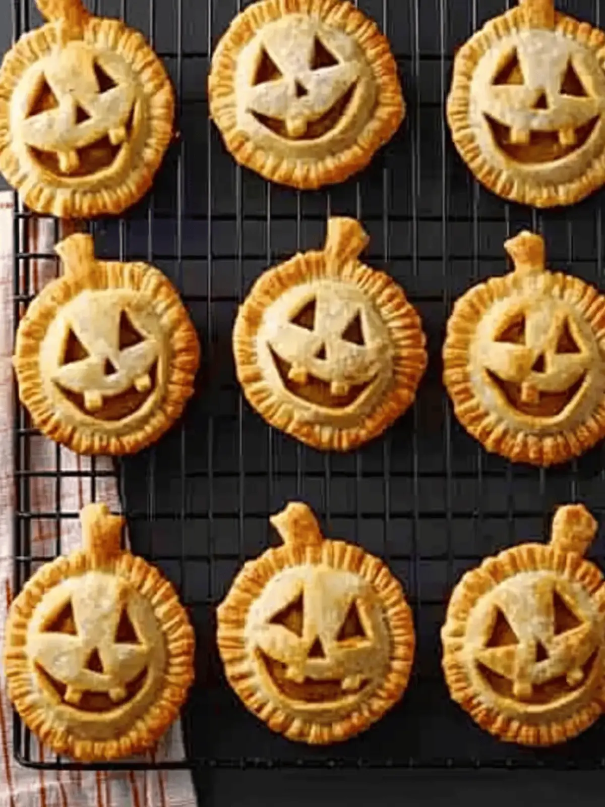 Jack-o -Lantern Empanadas