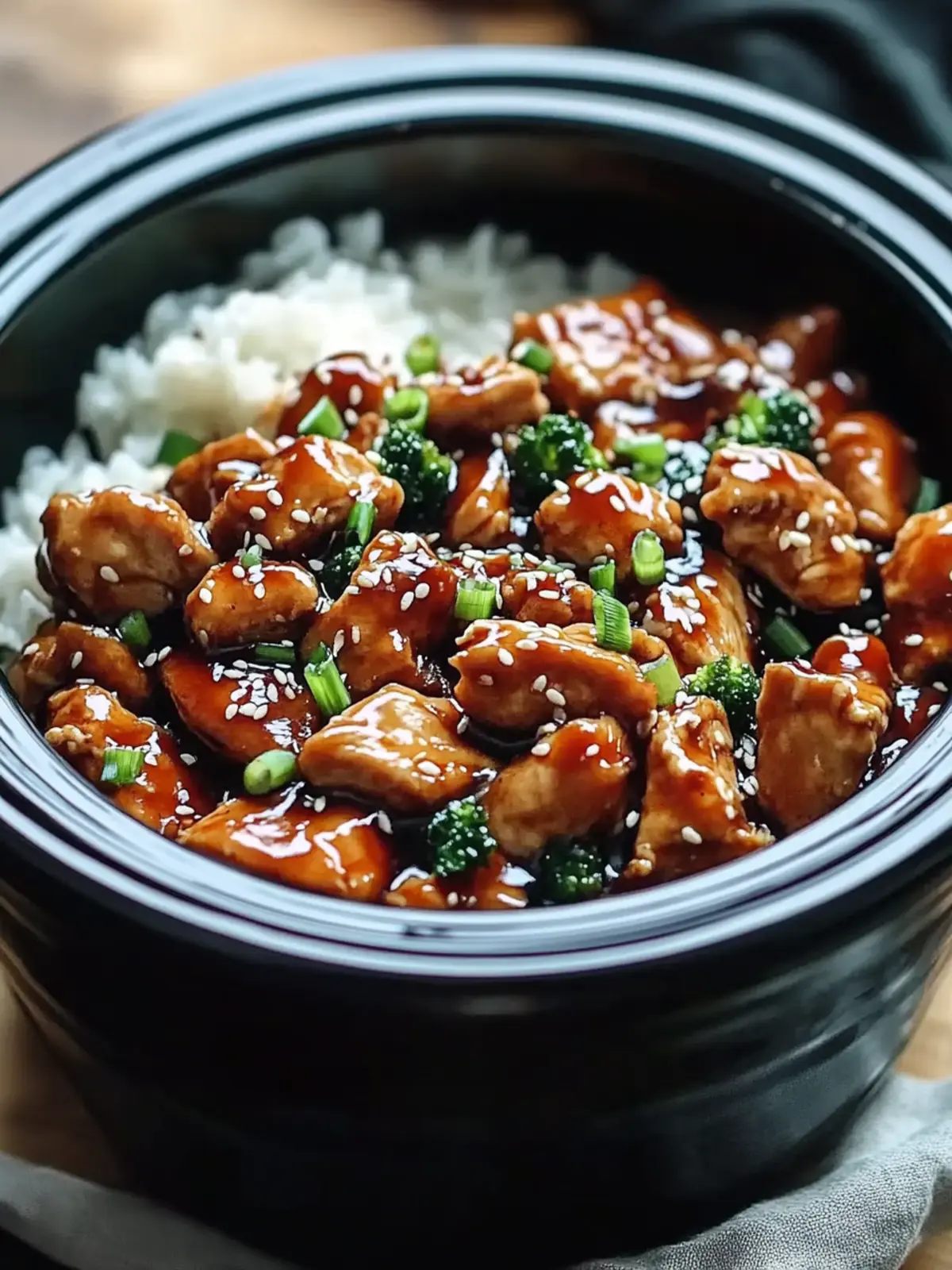 Crockpot Teriyaki Chicken