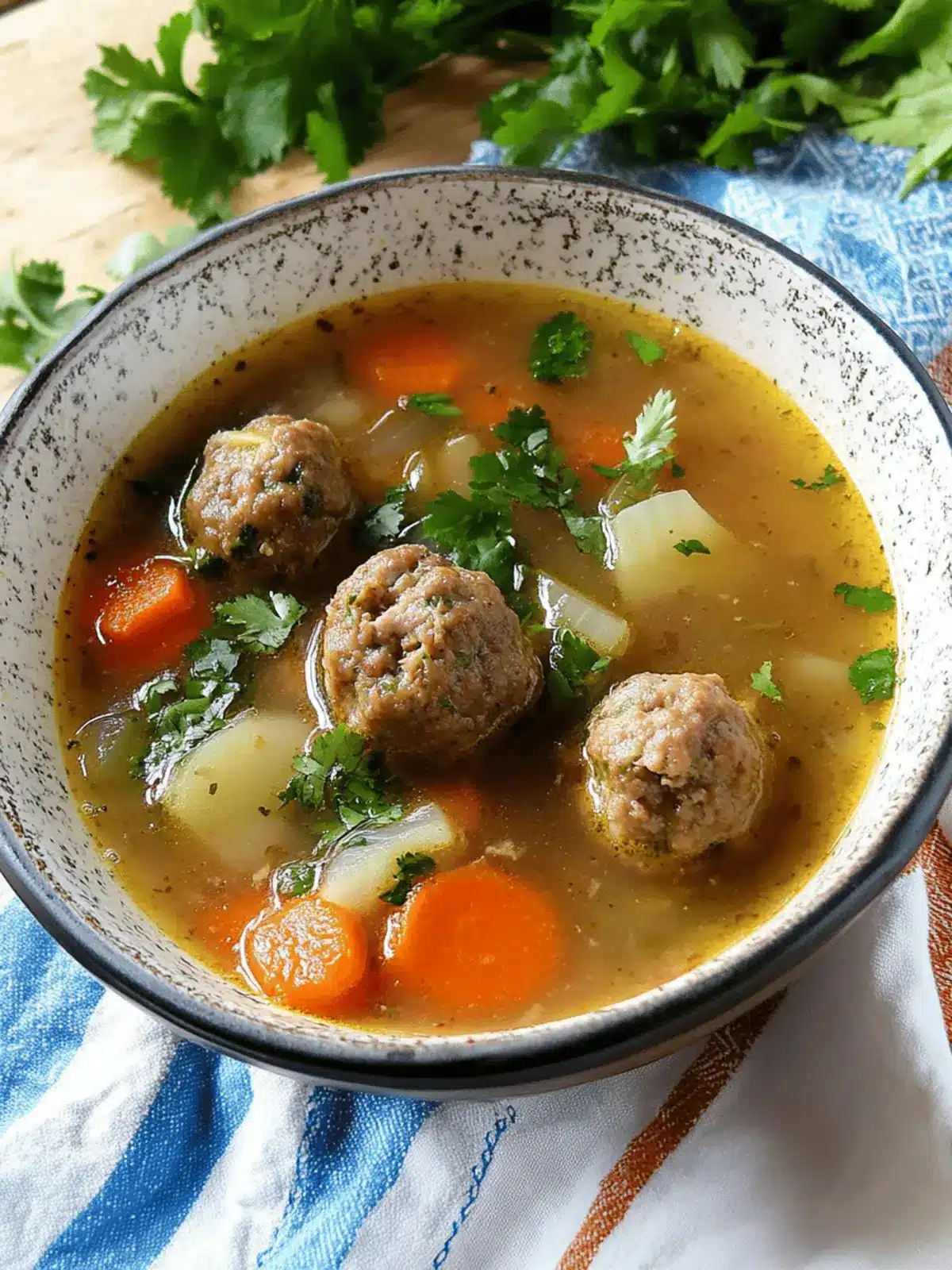 Comforting Caldo de Alb ³ndigas: Your New Favorite Soup Recipe 4 Caldo de Alb ³ndigas (Mexican Meatball Soup)