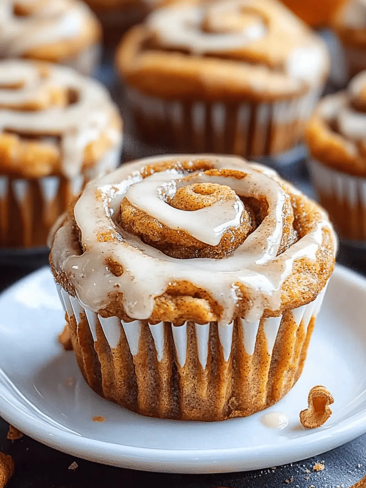 Pumpkin Cinnamon Roll Muffins That Bring Cozy Fall Vibes 2 Pumpkin Cinnamon Roll Muffins