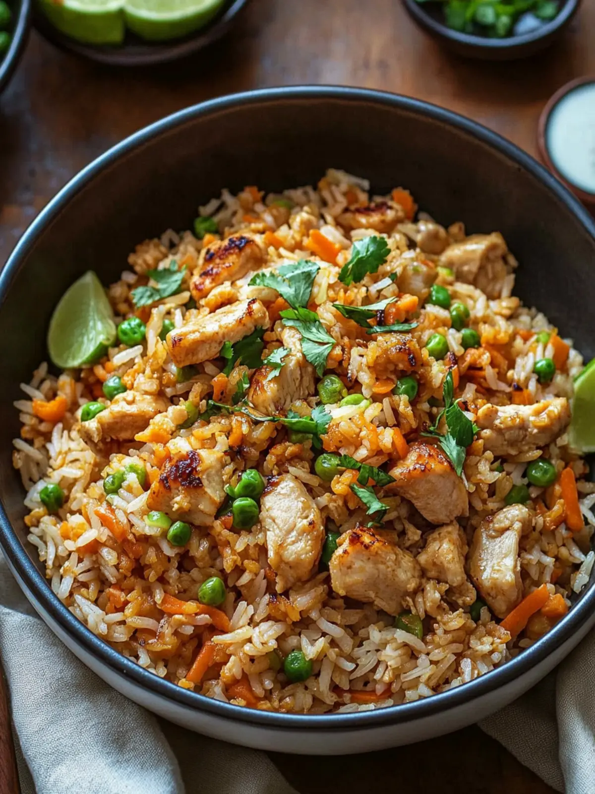 Bang Bang Chicken Fried Rice