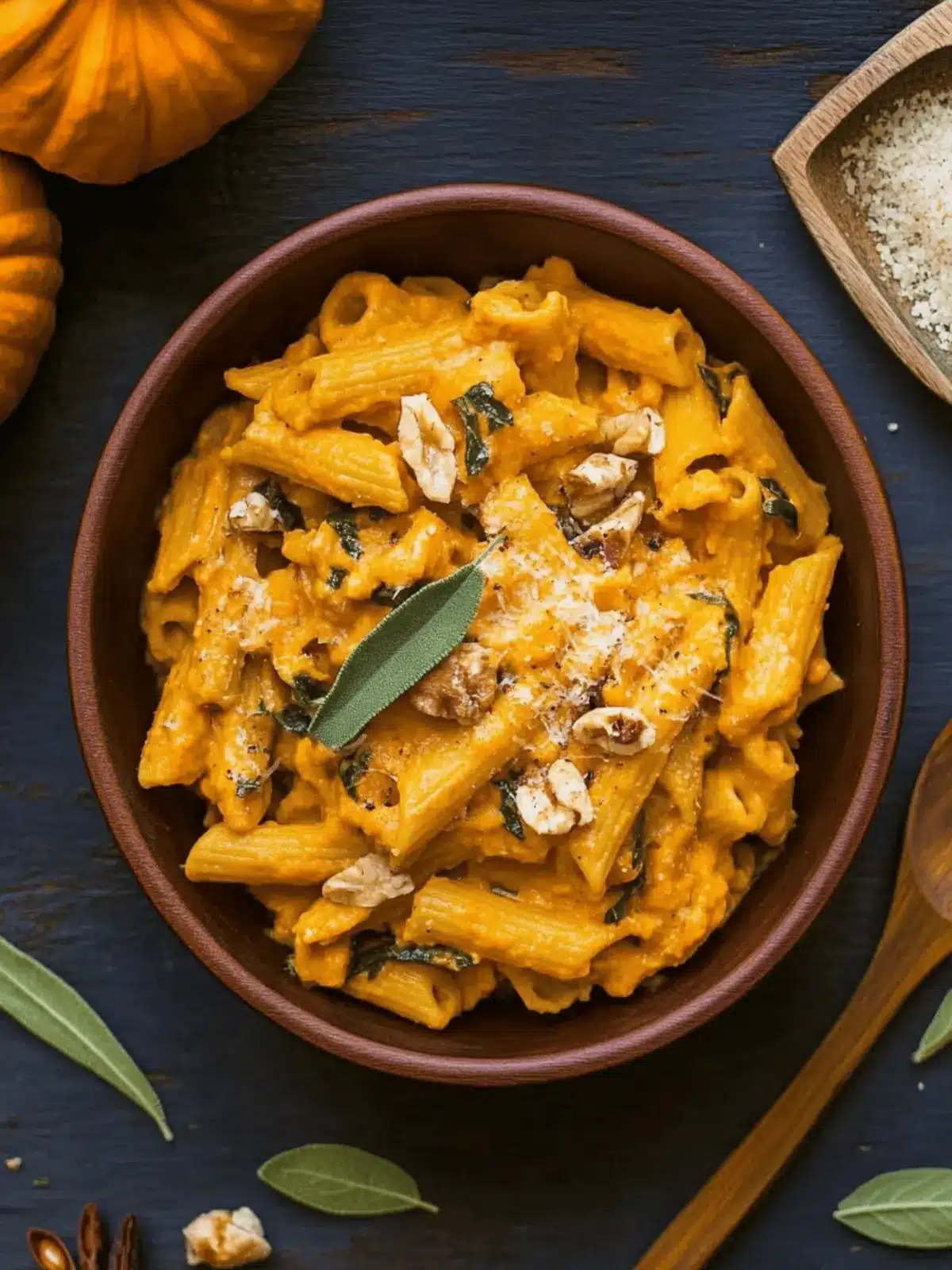 Creamy Pumpkin And Sage Pasta That Will Warm Your Soul 3 Creamy Pumpkin And Sage Pasta