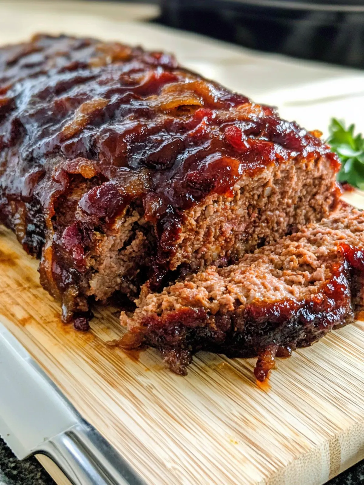 BBQ Bacon Cheddar Meatloaf