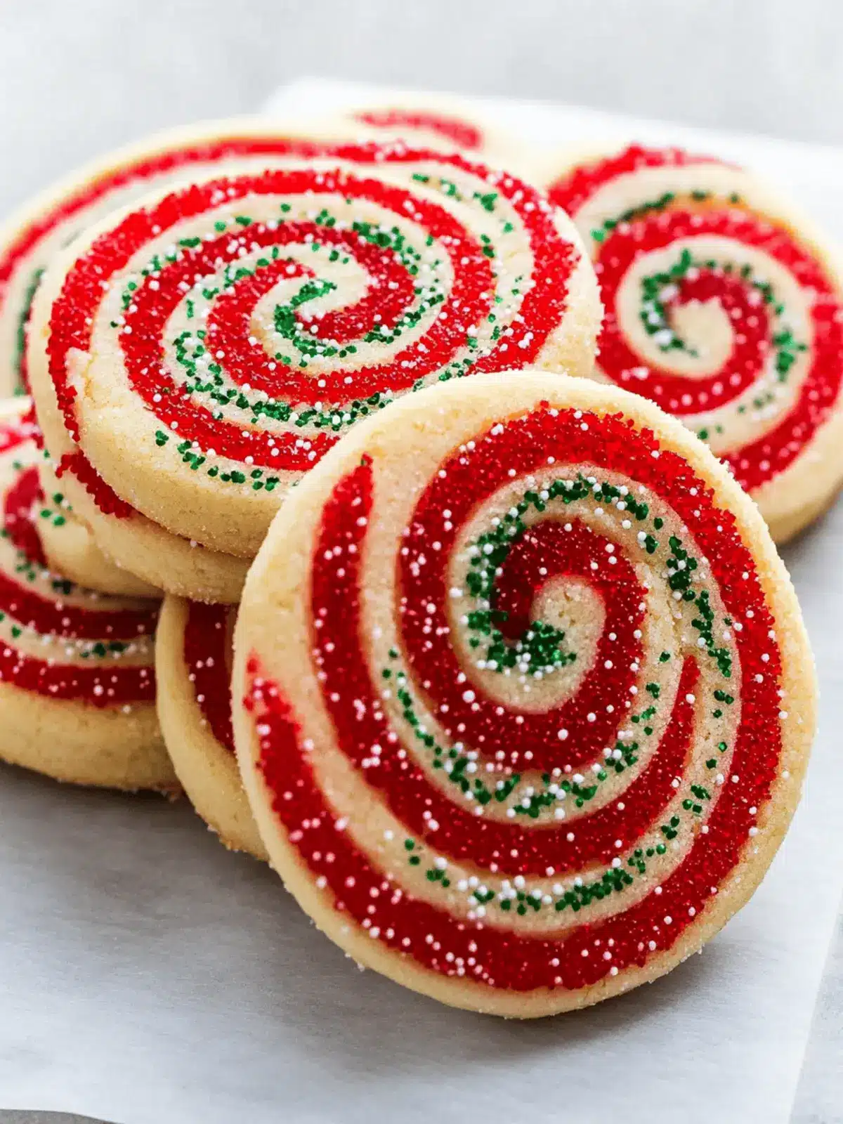 Christmas Pinwheel Cookies