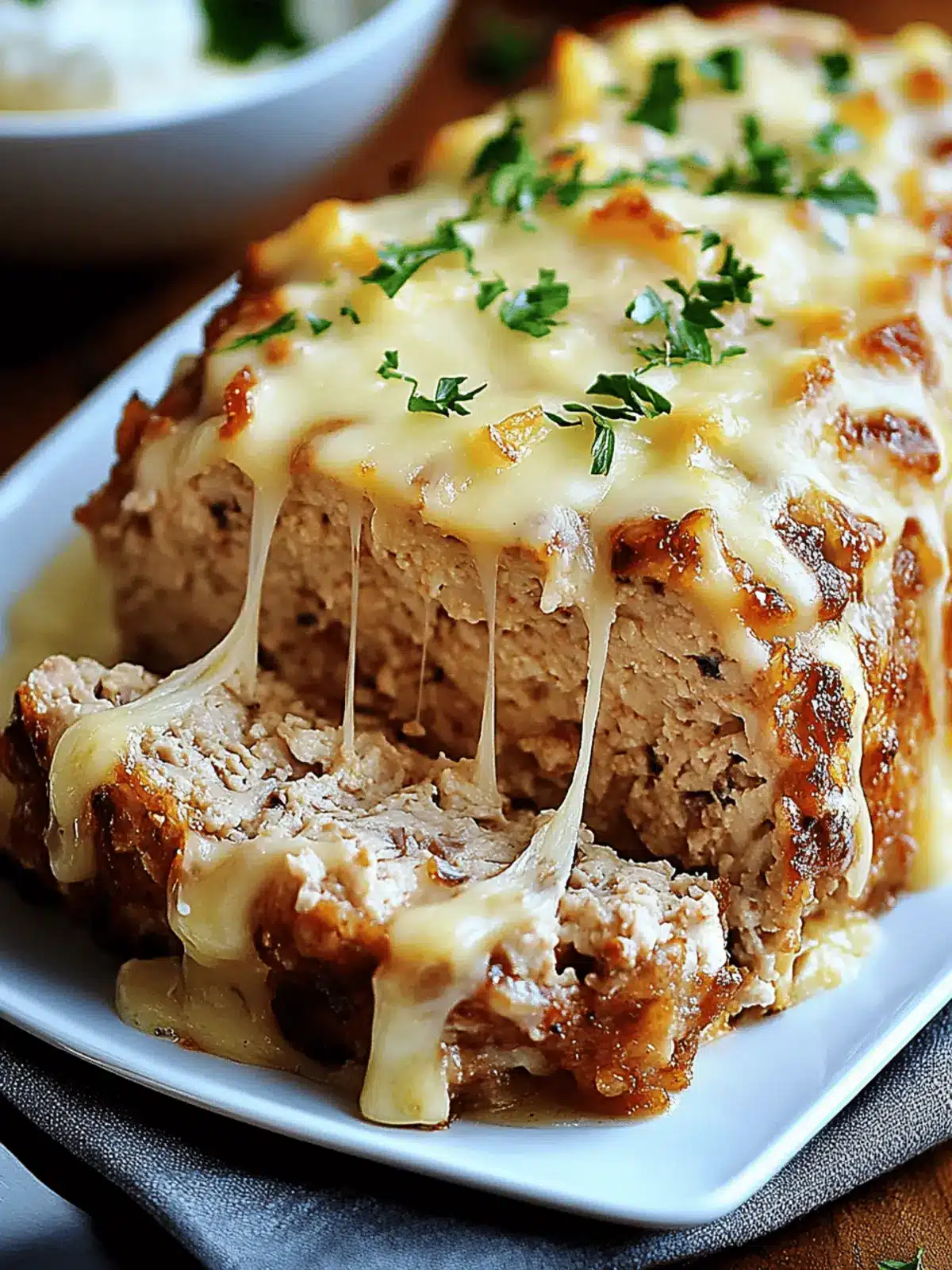 Chicken Cordon Bleu Meatloaf: Comfort Food with a Twist 2 Chicken Cordon Bleu Meatloaf