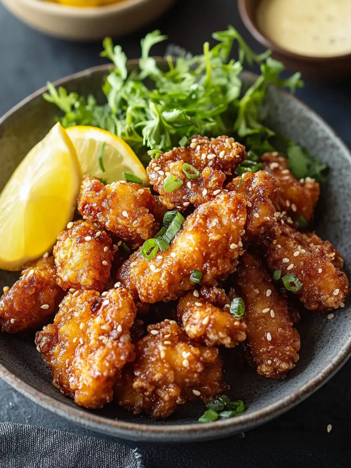 Crispy Japanese Chicken Karaage
